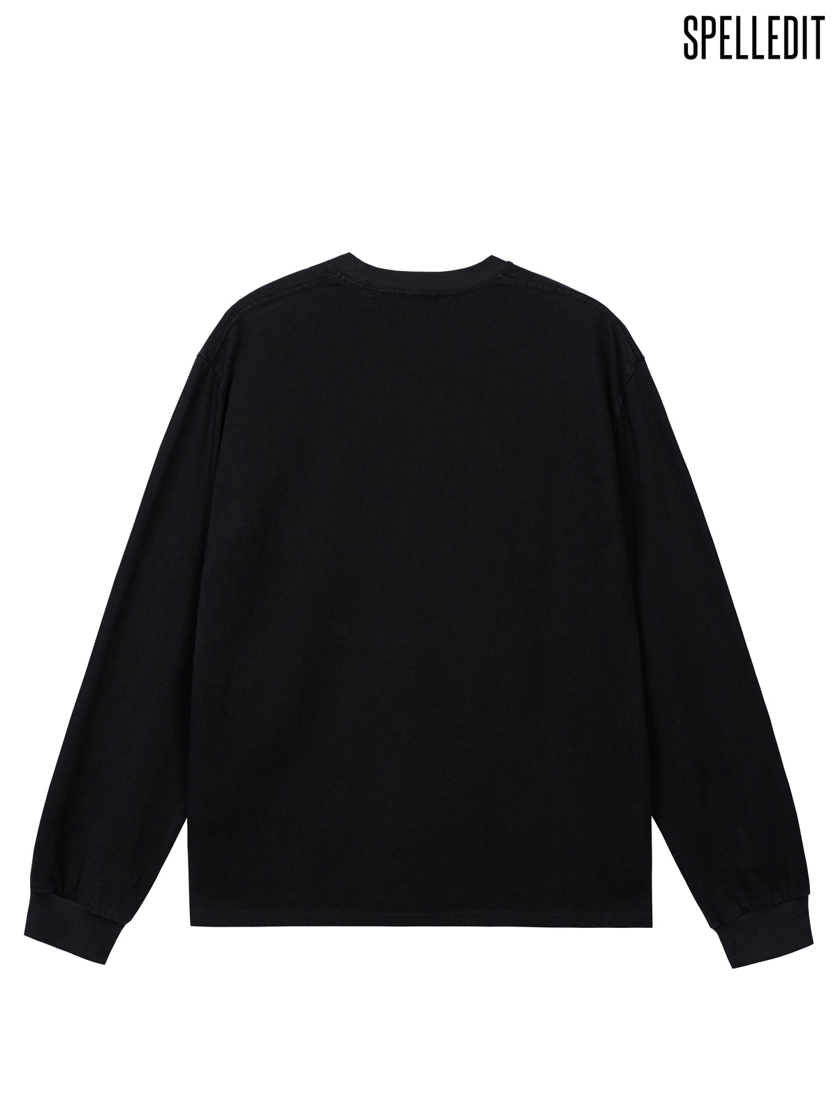 Romantic youth printed long sleeves tee