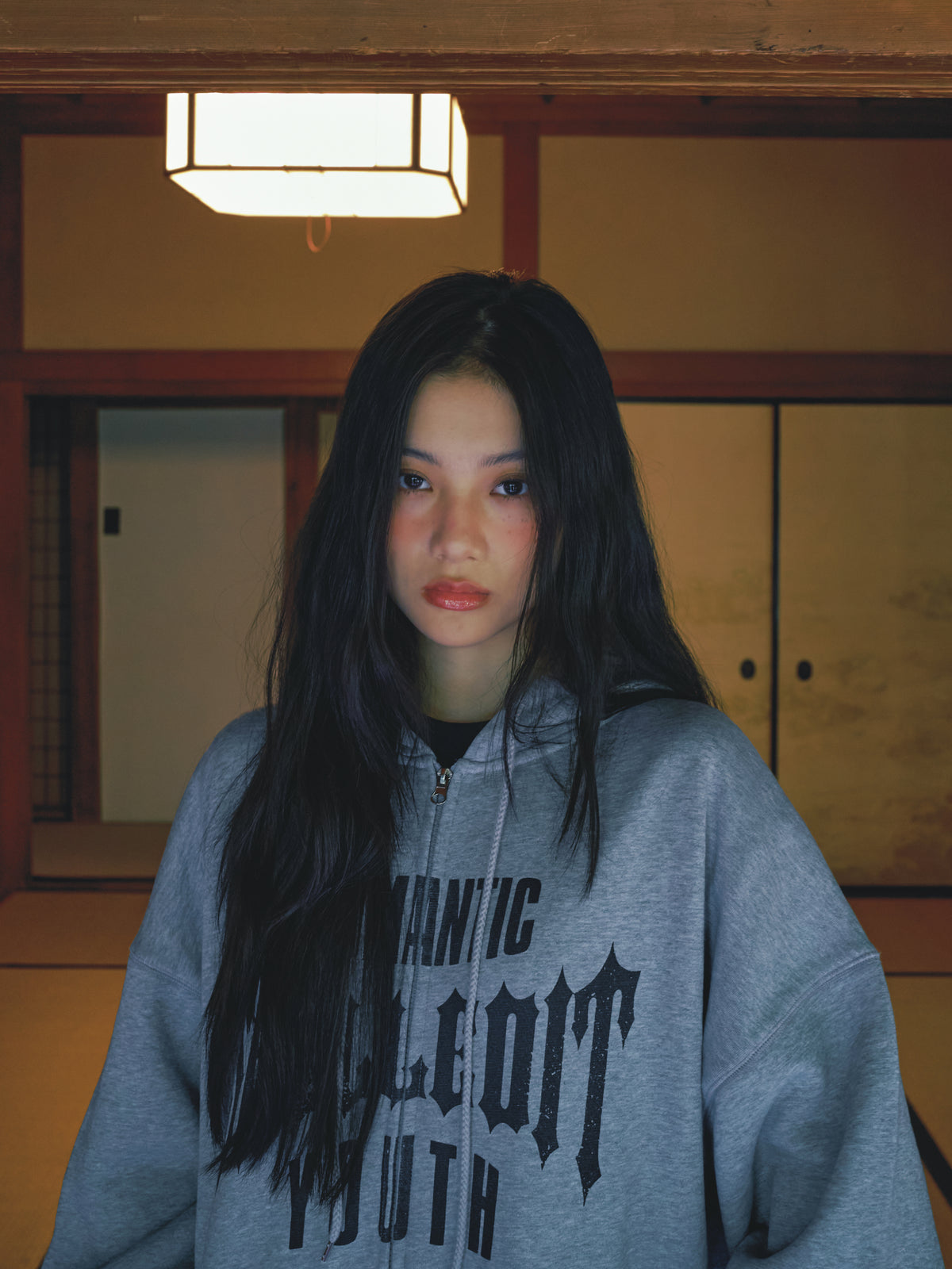 Romantic Youth Zip-Up Hoodie도