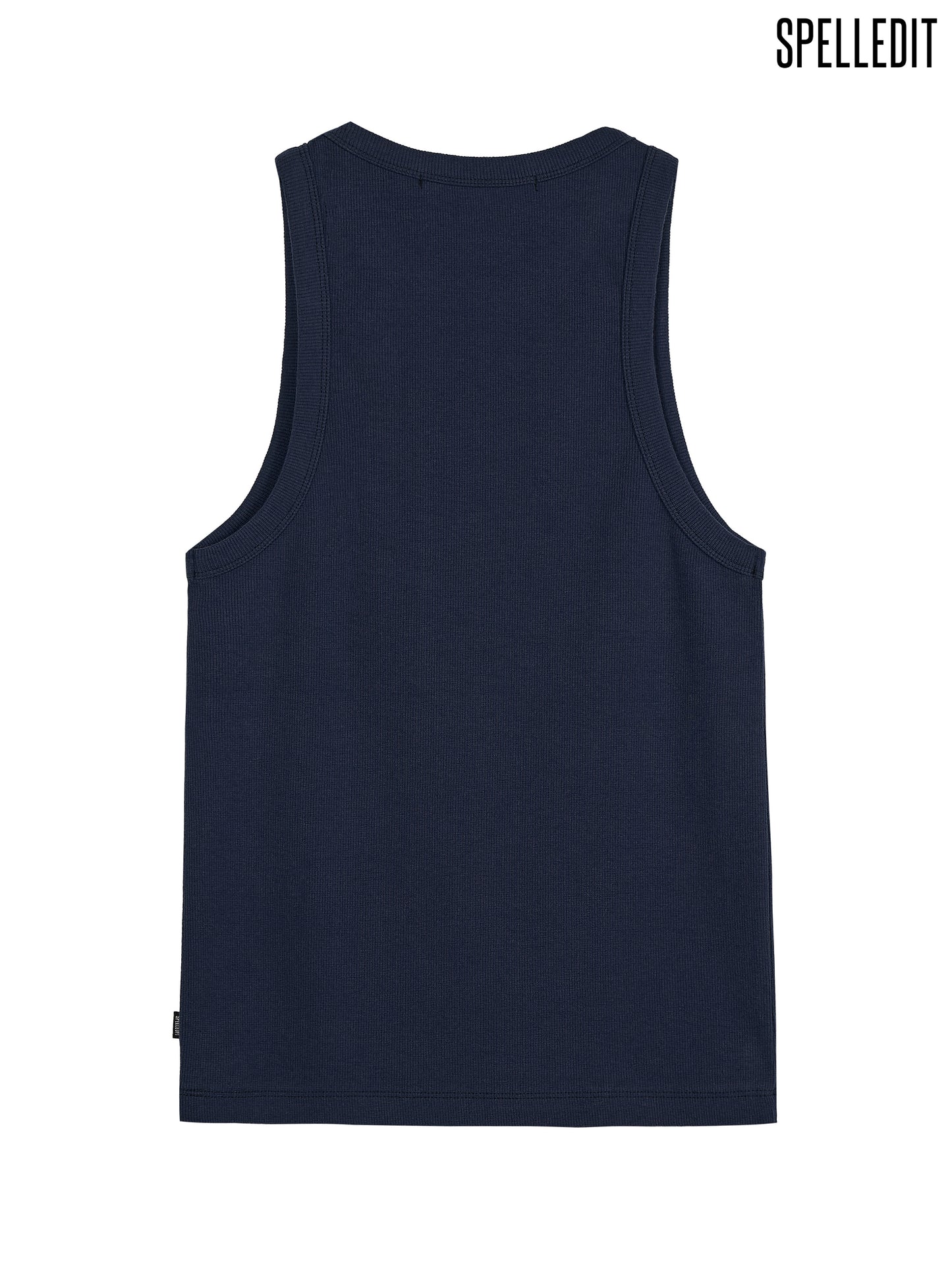 [6/22 PRE]BASIC LOGO RIBBED SLEEVELESS
