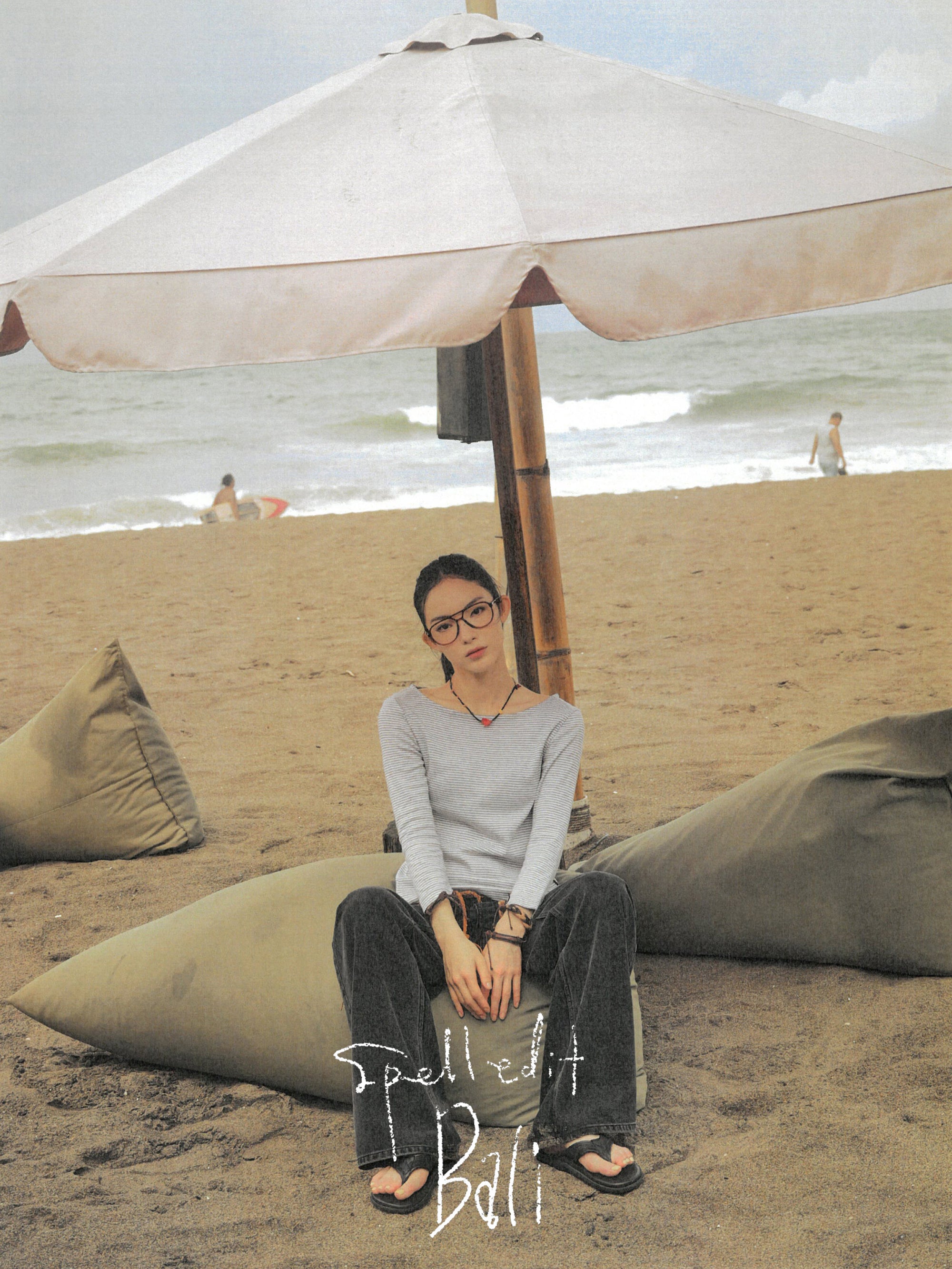 STRIPED 3/4 SLEEVE T-SHIRT