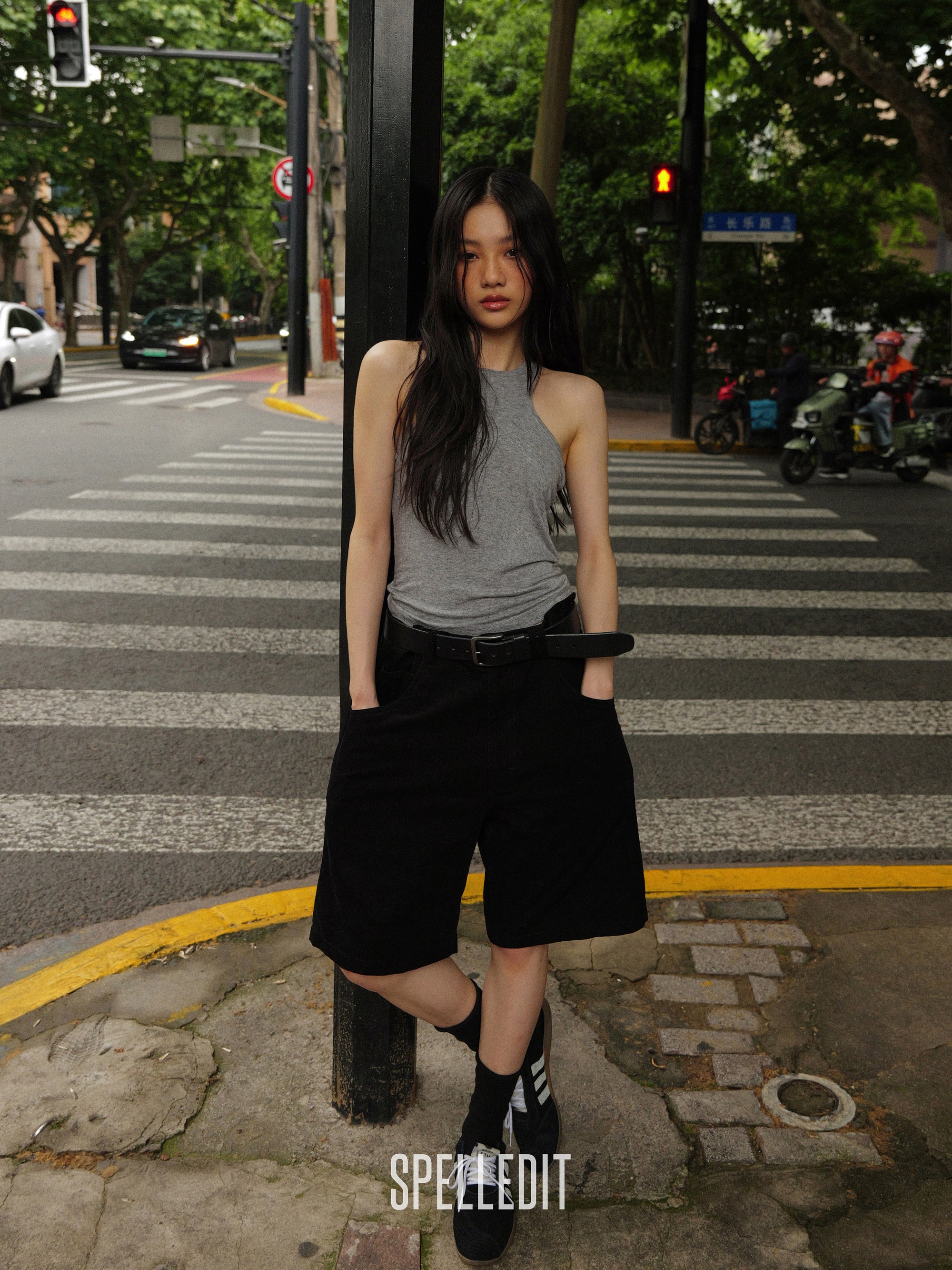 [6/22 PRE]CORDUROY HALF PANTS