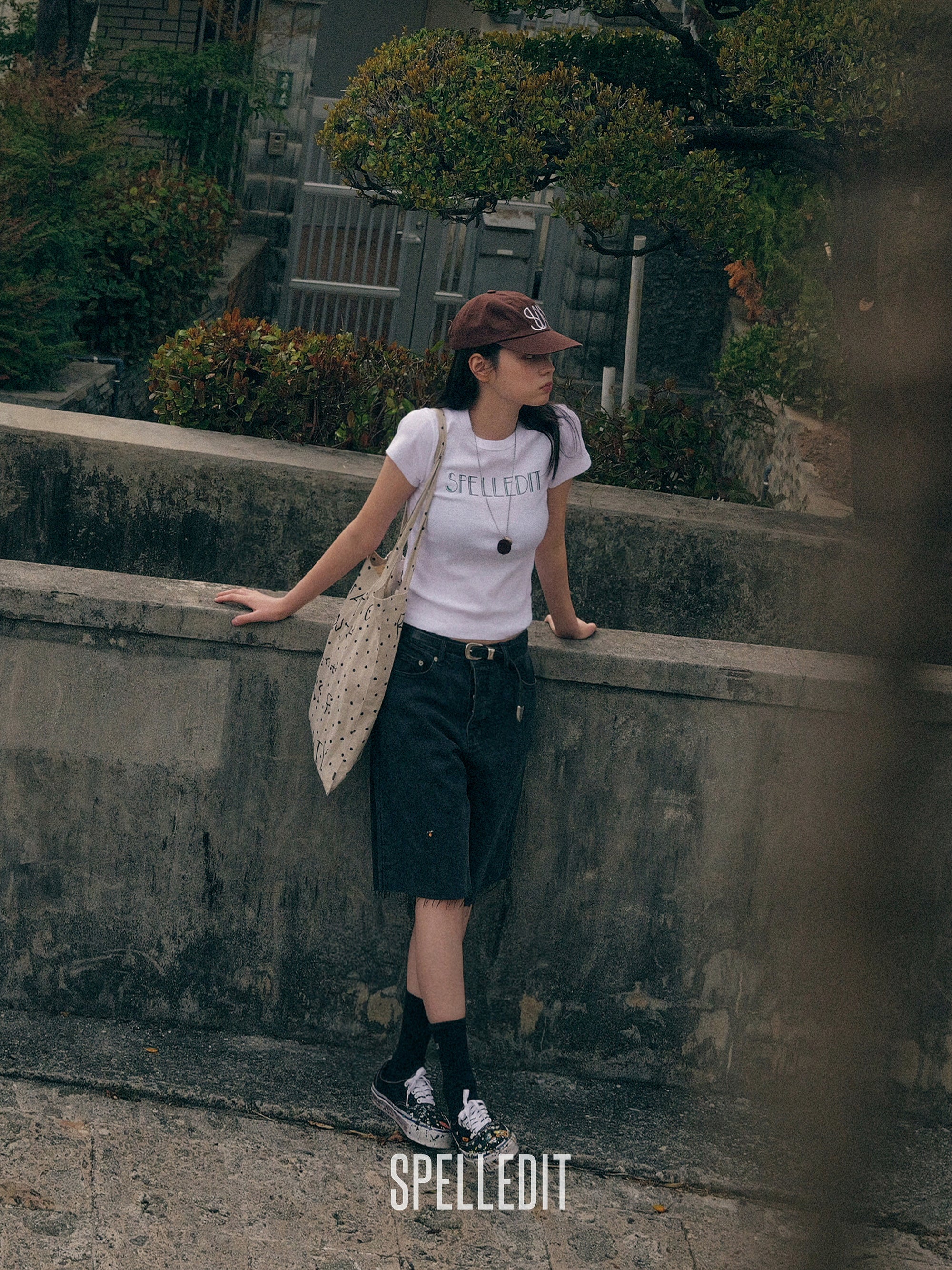 SPELLEDIT LOGO SLIM T-SHIRT
