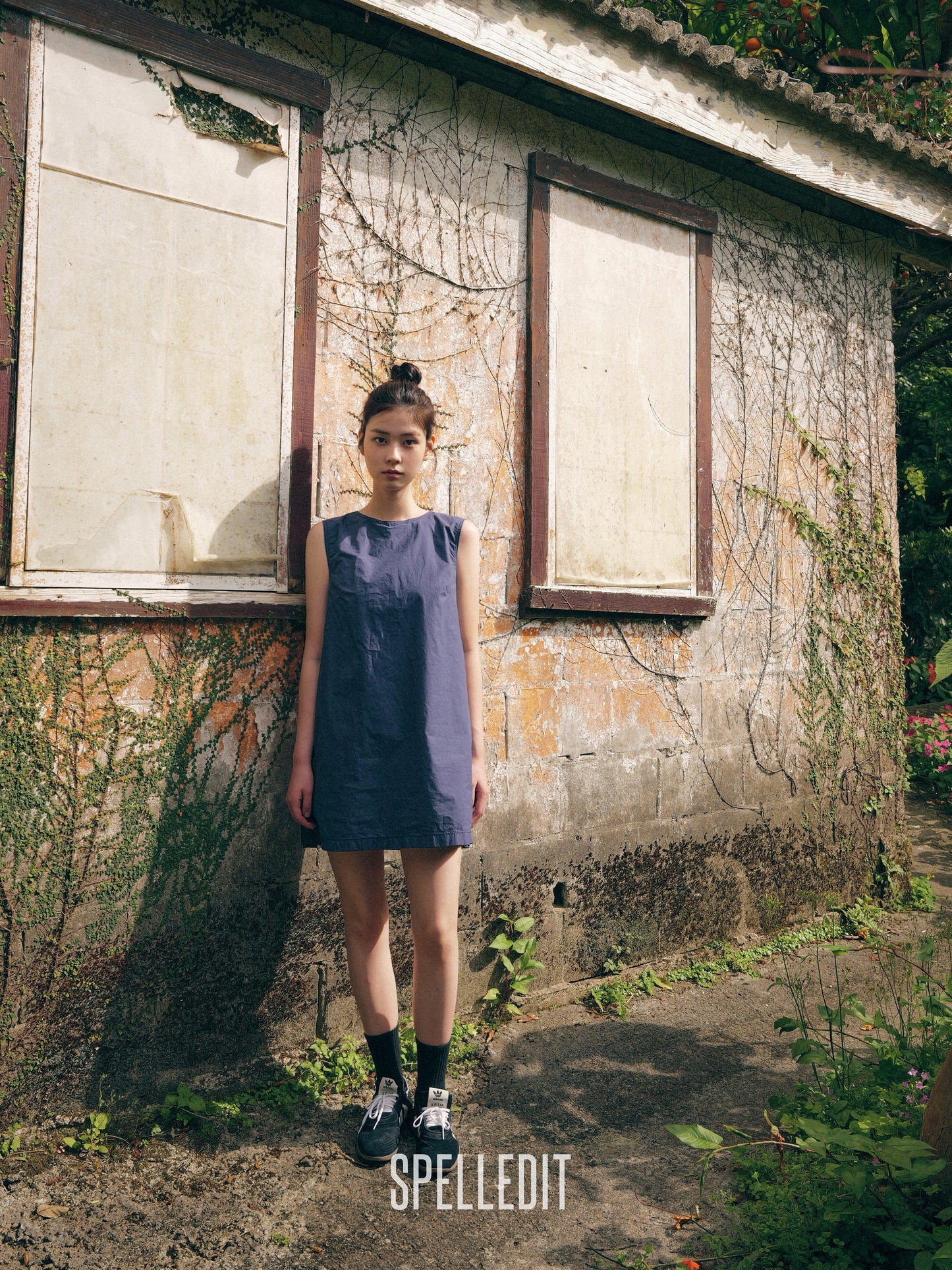 SOLID REVERSIBLE DRESS