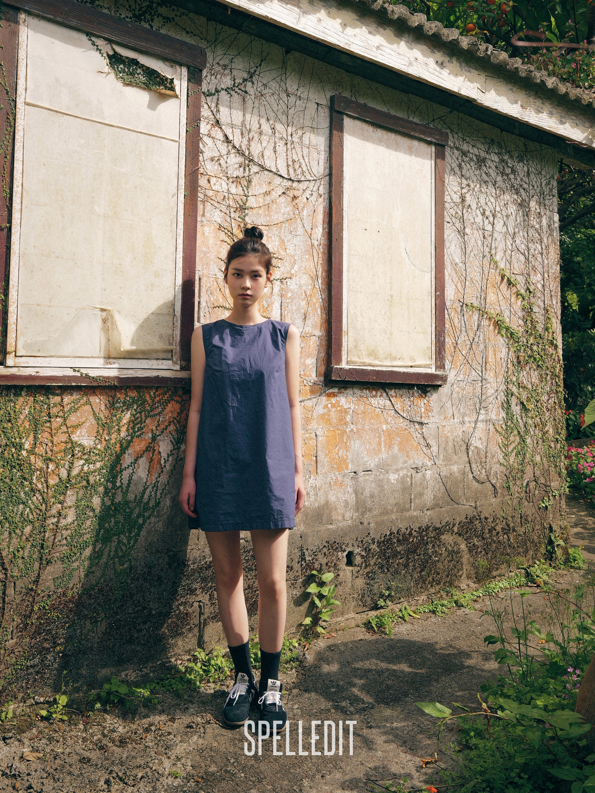 SOLID REVERSIBLE DRESS