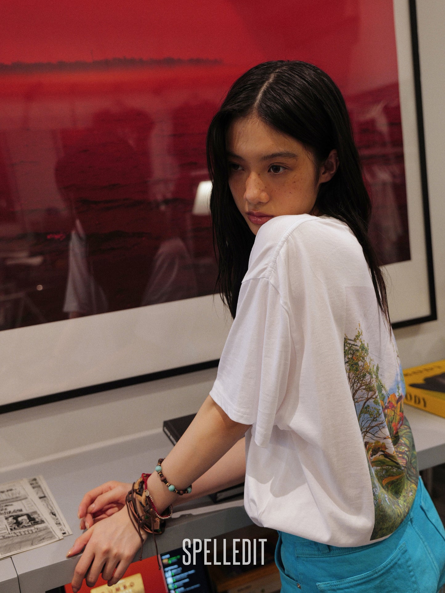 [6/22 PRE]FLOWER SCENERY T-SHIRT