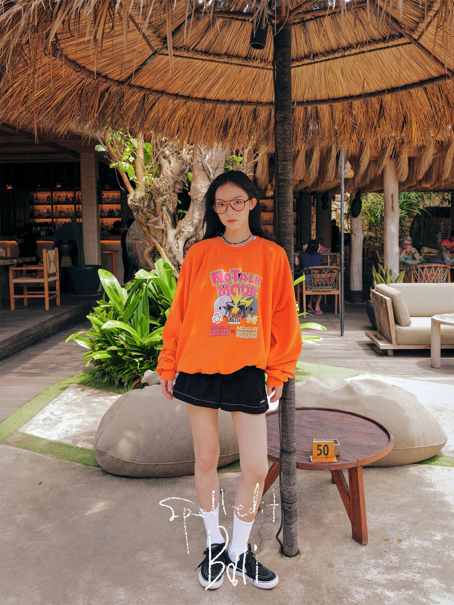 CORDUROY ELASTIC WAIST SHORTS