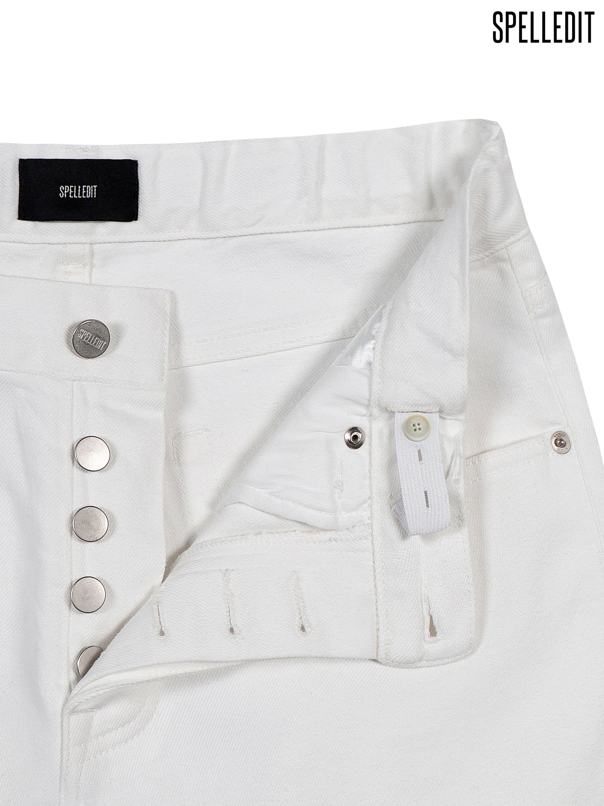 LOOSE FIT WHITE PANTS