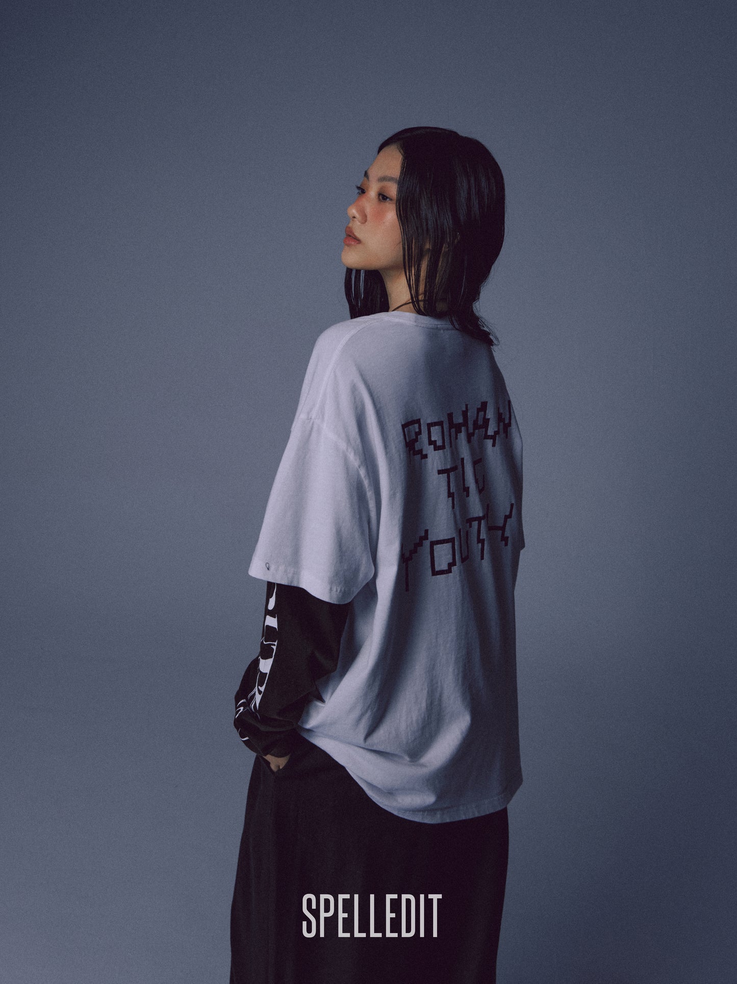 [9/7 PRE]SLOGAN LONG SLEEVE T-SHIRT