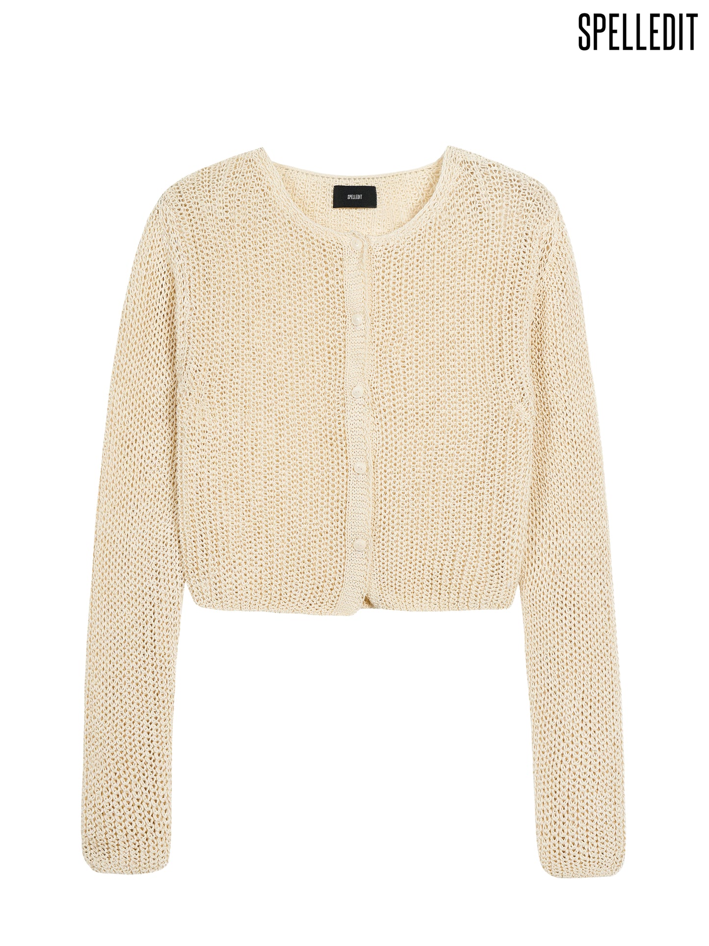HACHI BOAT NECK CARDIGAN