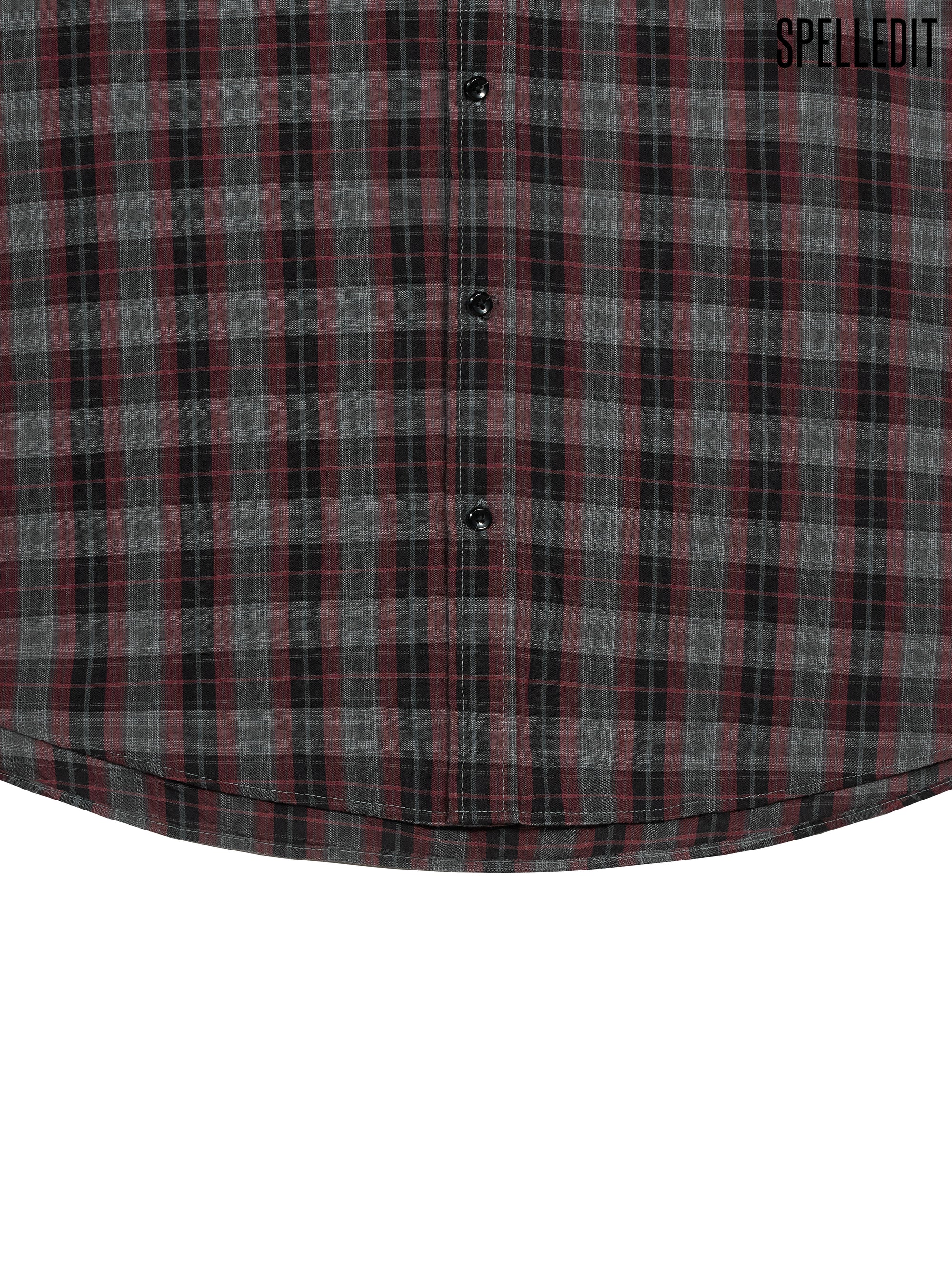 VINTAGE CHECK LONG-SLEEVE SHIRT