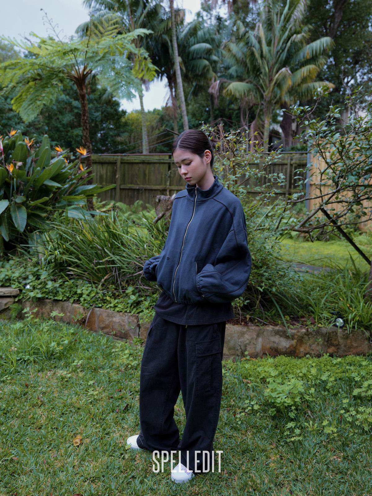 COTTON HIGH NECK ANORAK