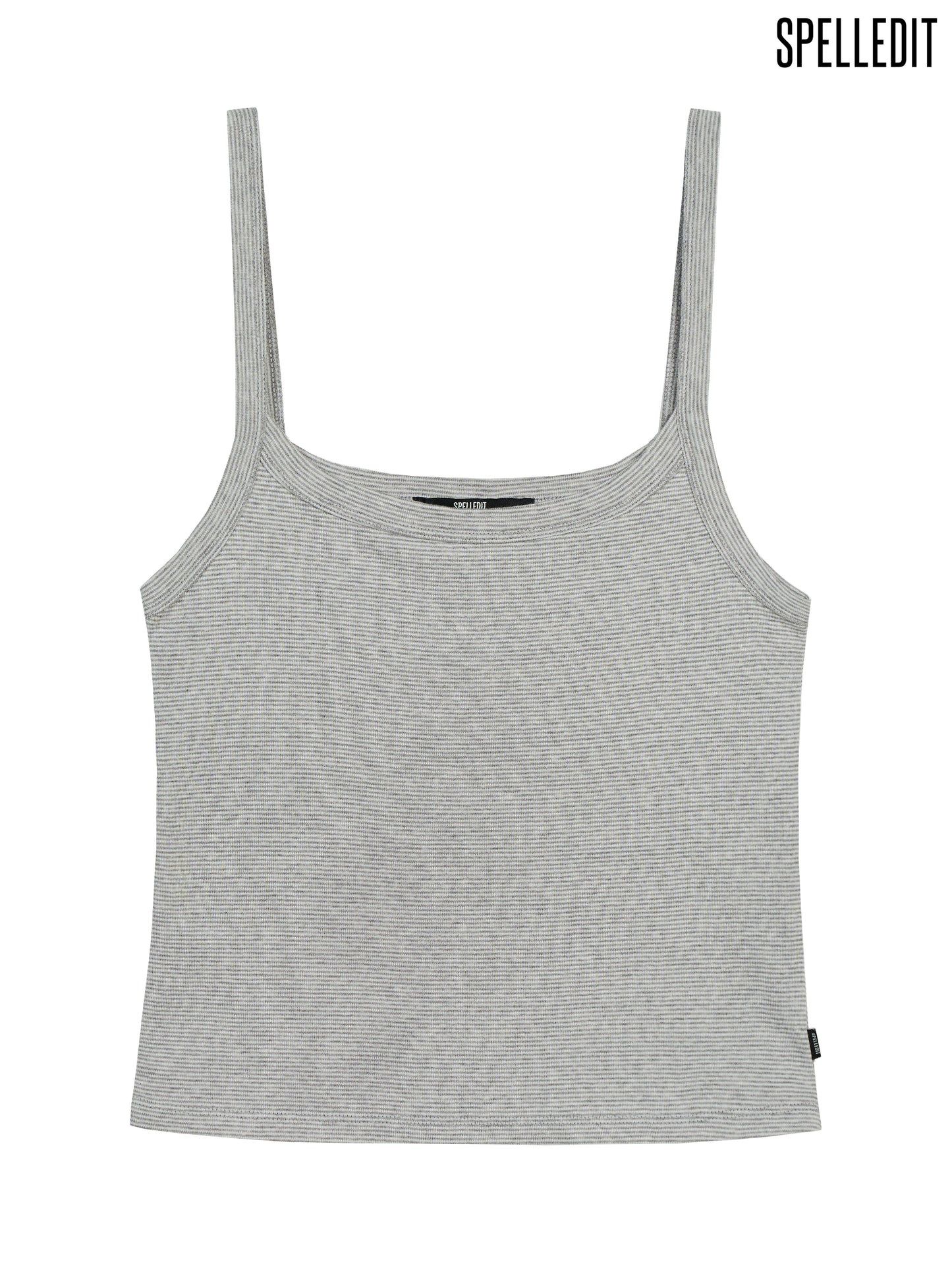 STRIPED SLIM TANK TOP