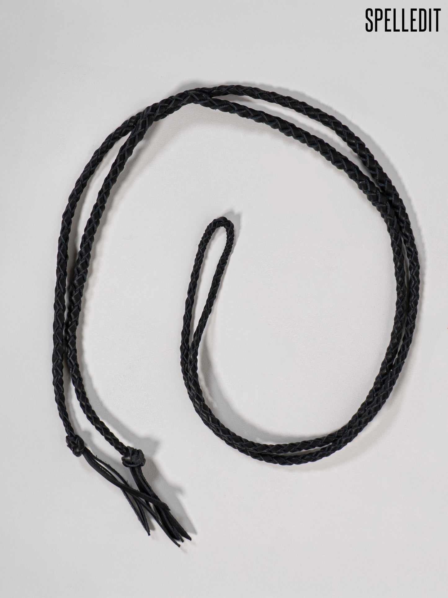 BRAIDED LEATHER BELT