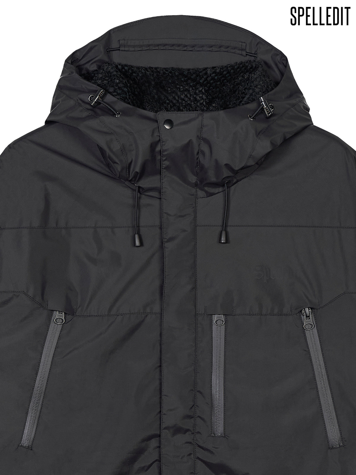 HOODED WINDBREAKER JACKET