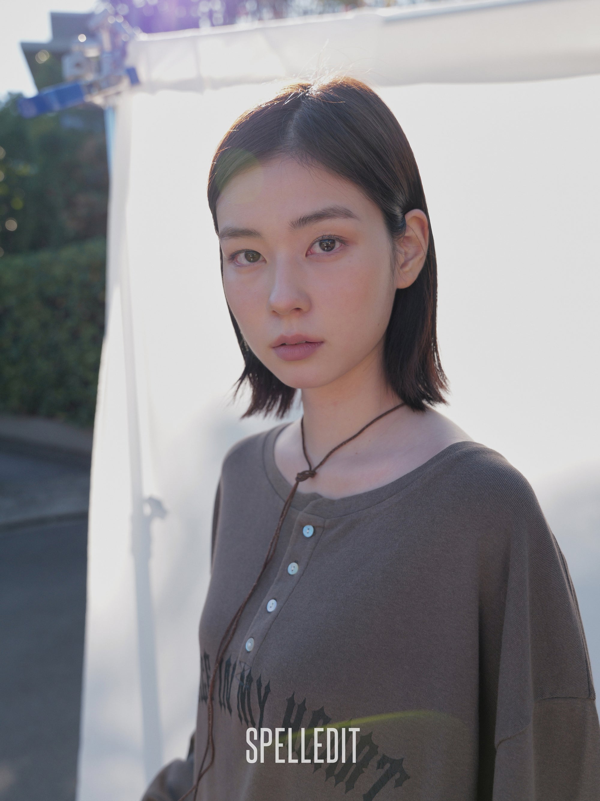 [9/7 PRE]LOOSE FIT HENLEY LONG SLEEVE T-SHIRT