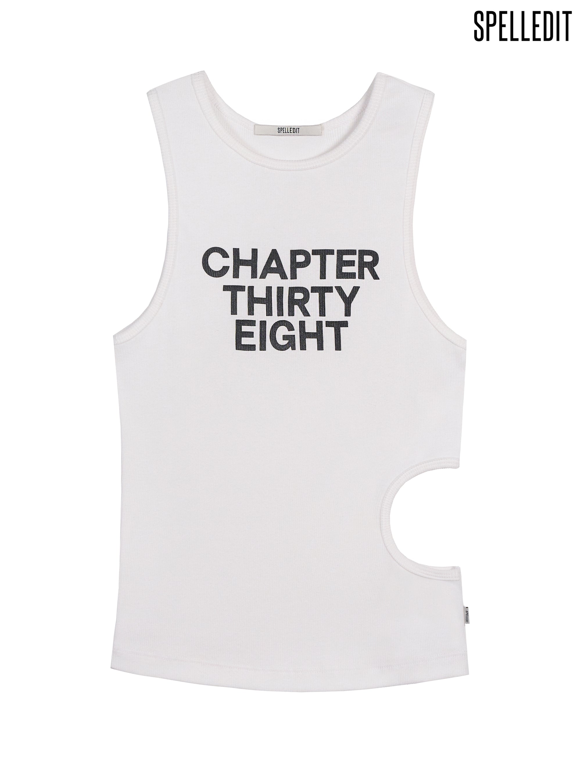 WAIST CUT-OUT SLEEVELESS