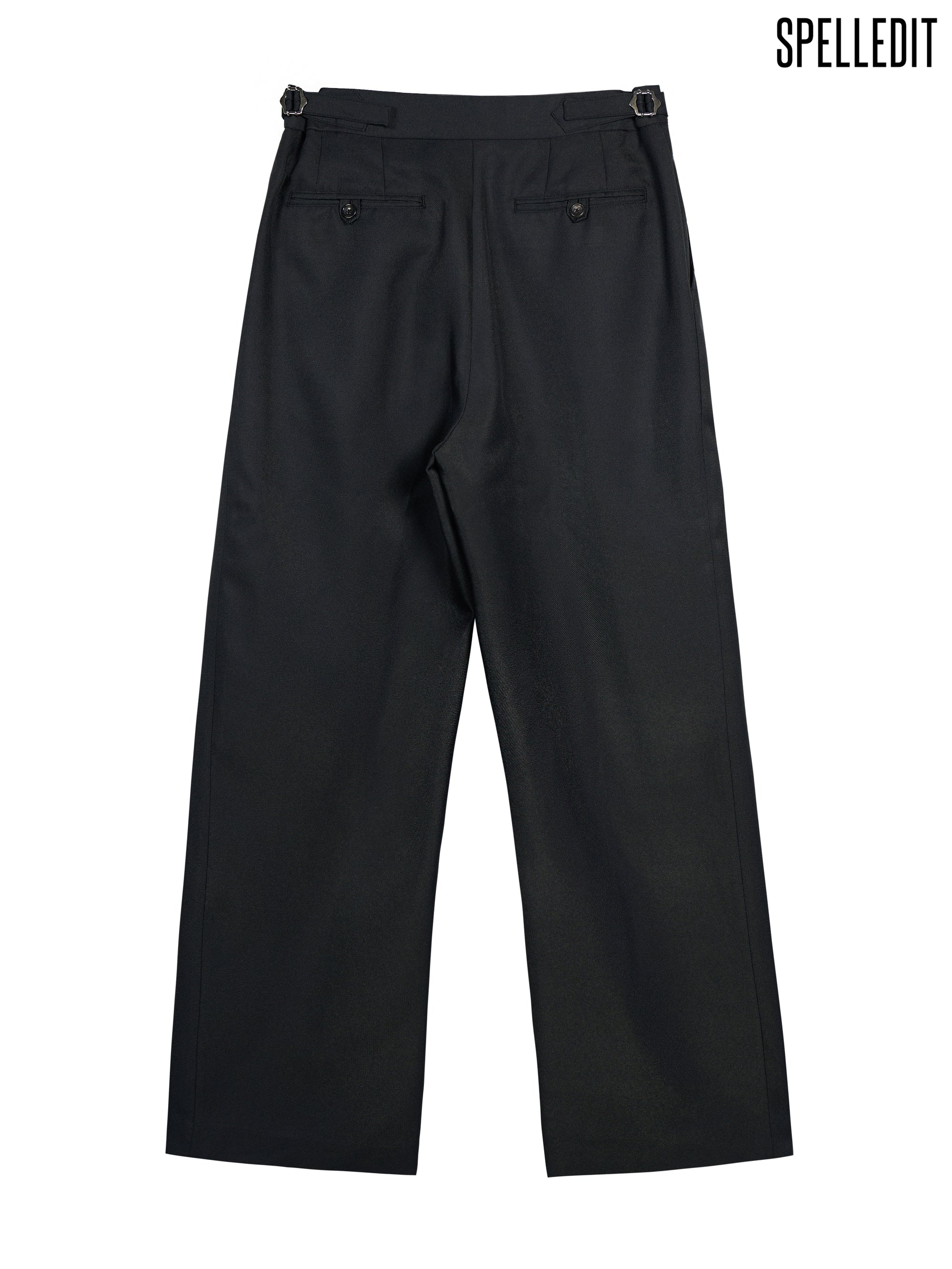 BUCKLE DETAIL SLACKS