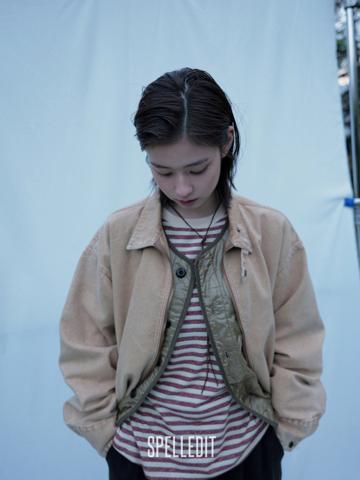 VINTAGE WASHED WORKWEAR JACKET
