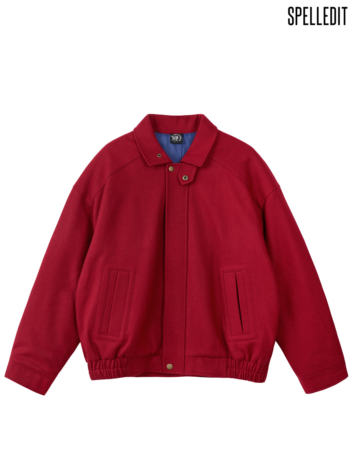 Melton Zip up Blouson