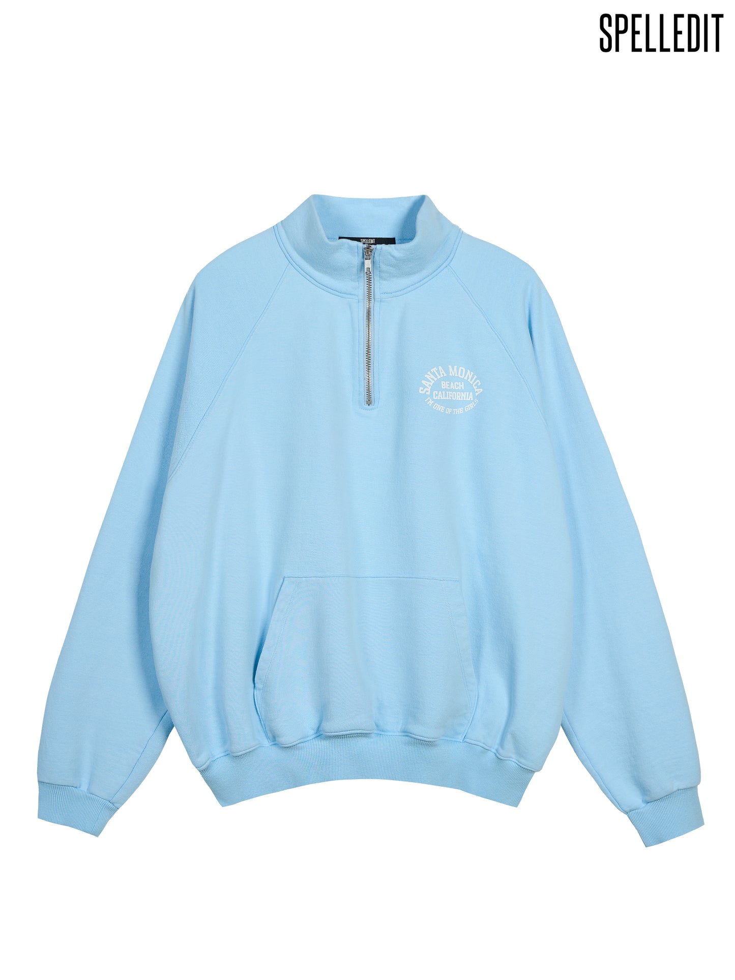 SANTA MONICA HALF ZIP SWEATSHIRT