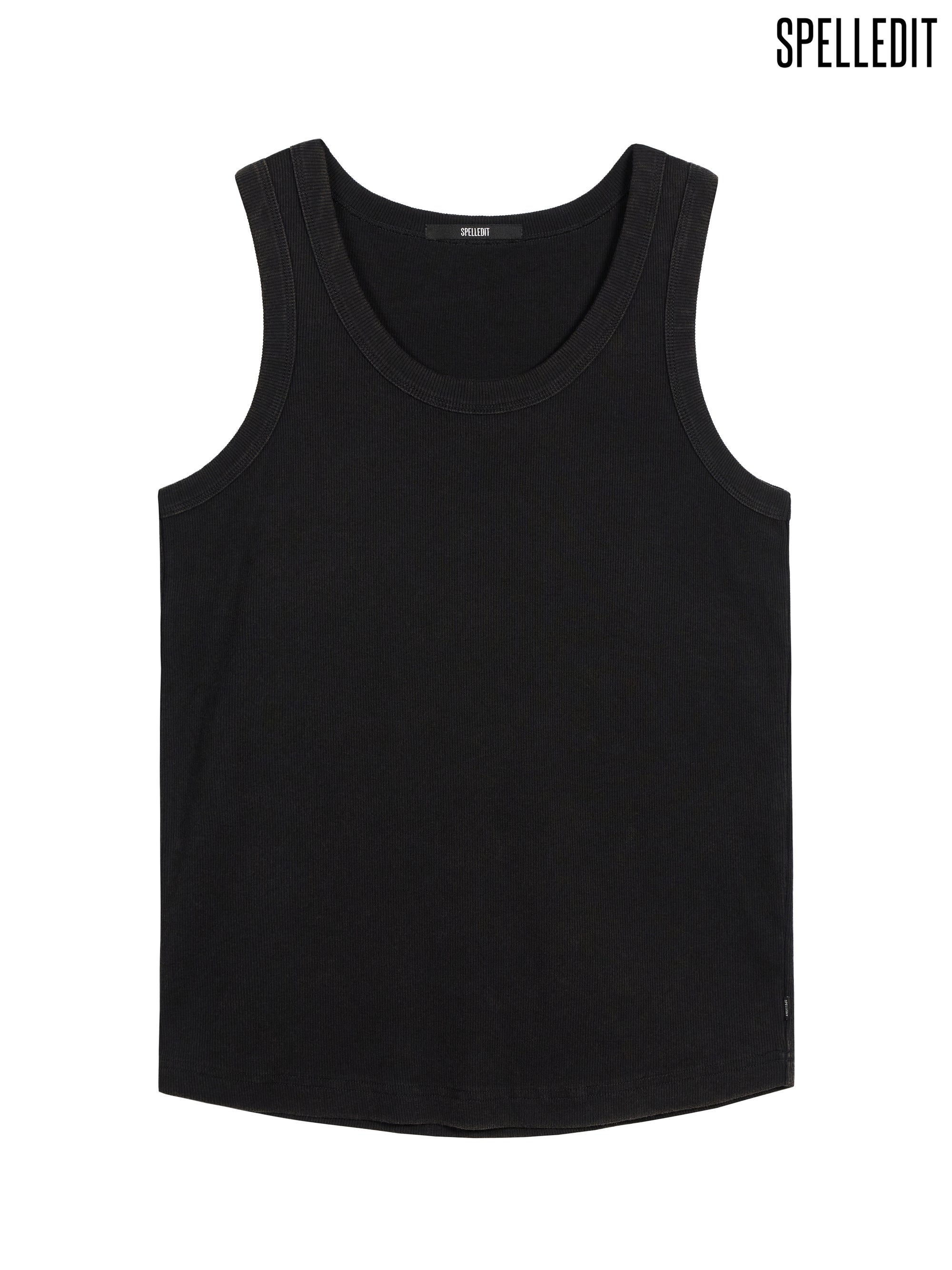 VINTAGE U-NECK SLEEVELESS