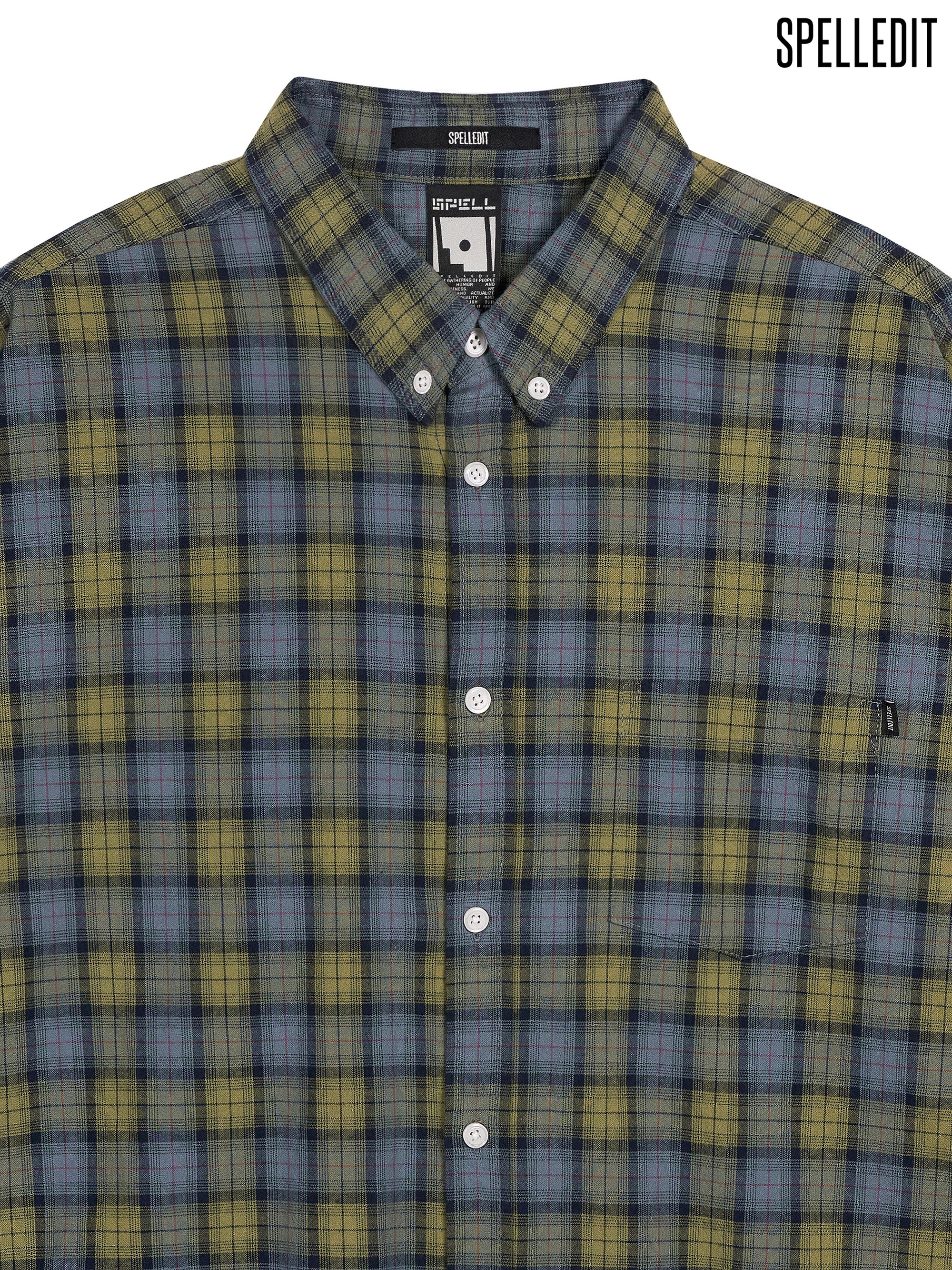 CHECK SHORT SLEEVE SHIRT