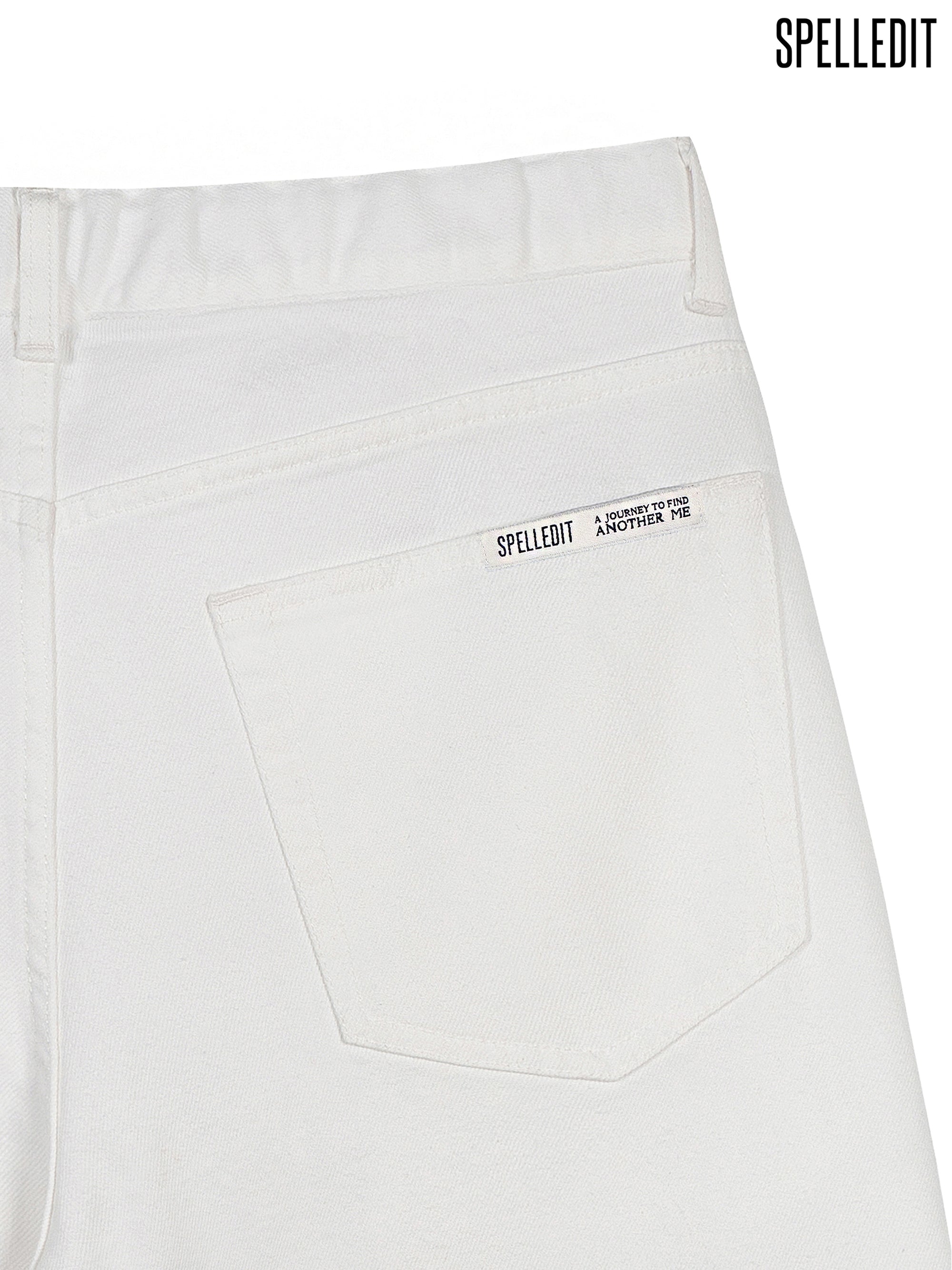 LOOSE FIT WHITE PANTS