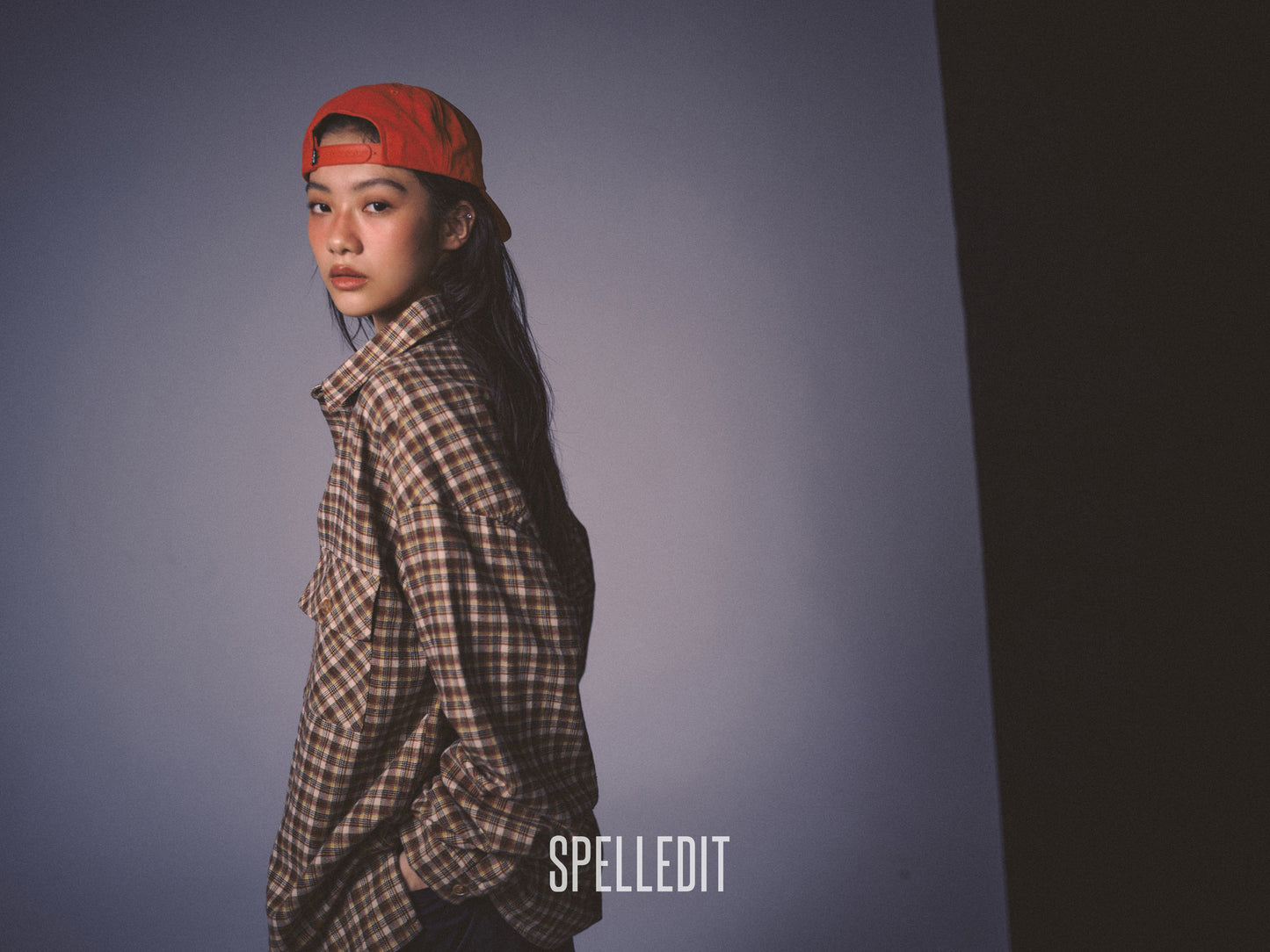 [9/7 PRE]PLAID OVERSIZED SHIRT