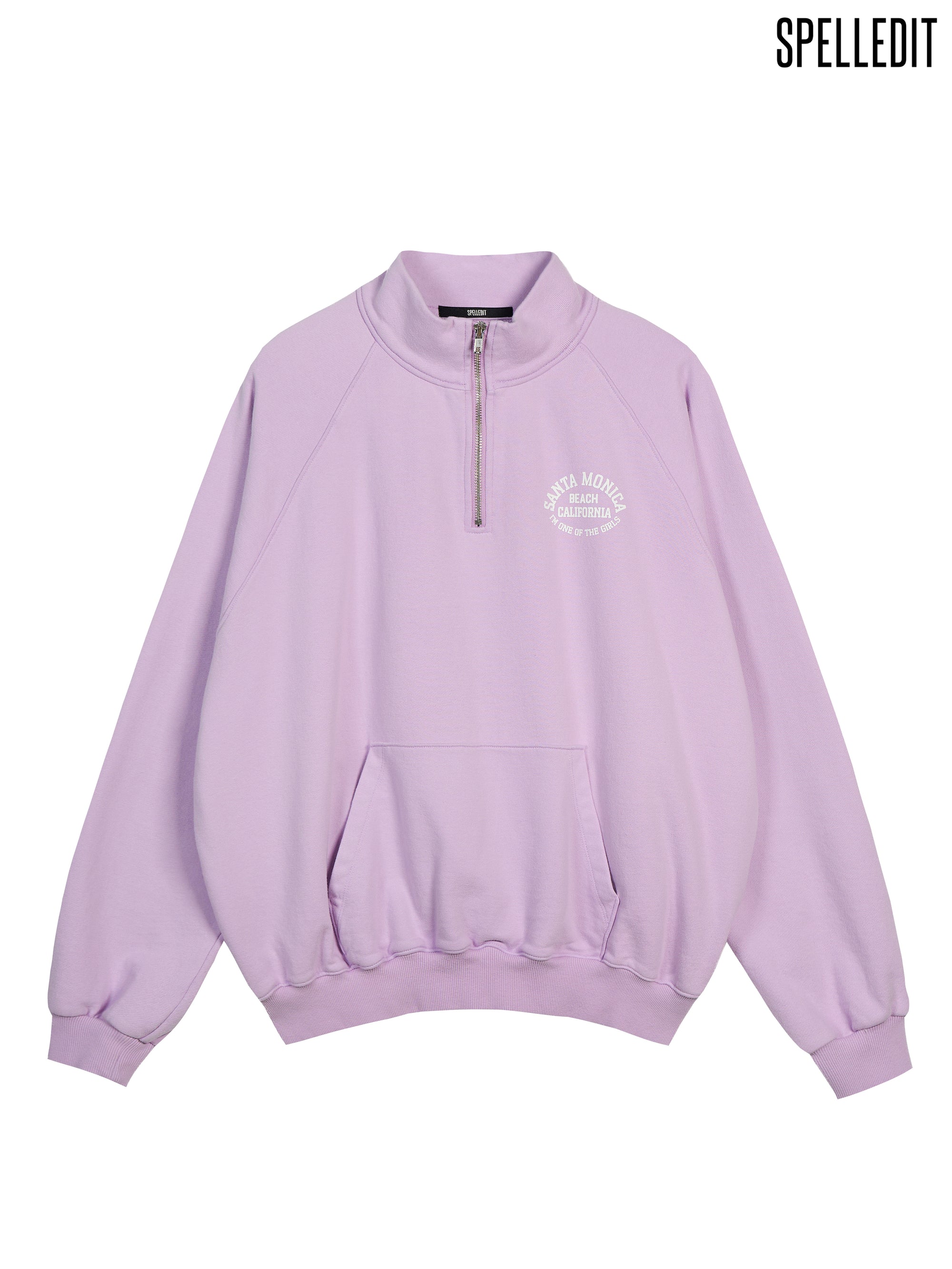 SANTA MONICA HALF ZIP SWEATSHIRT