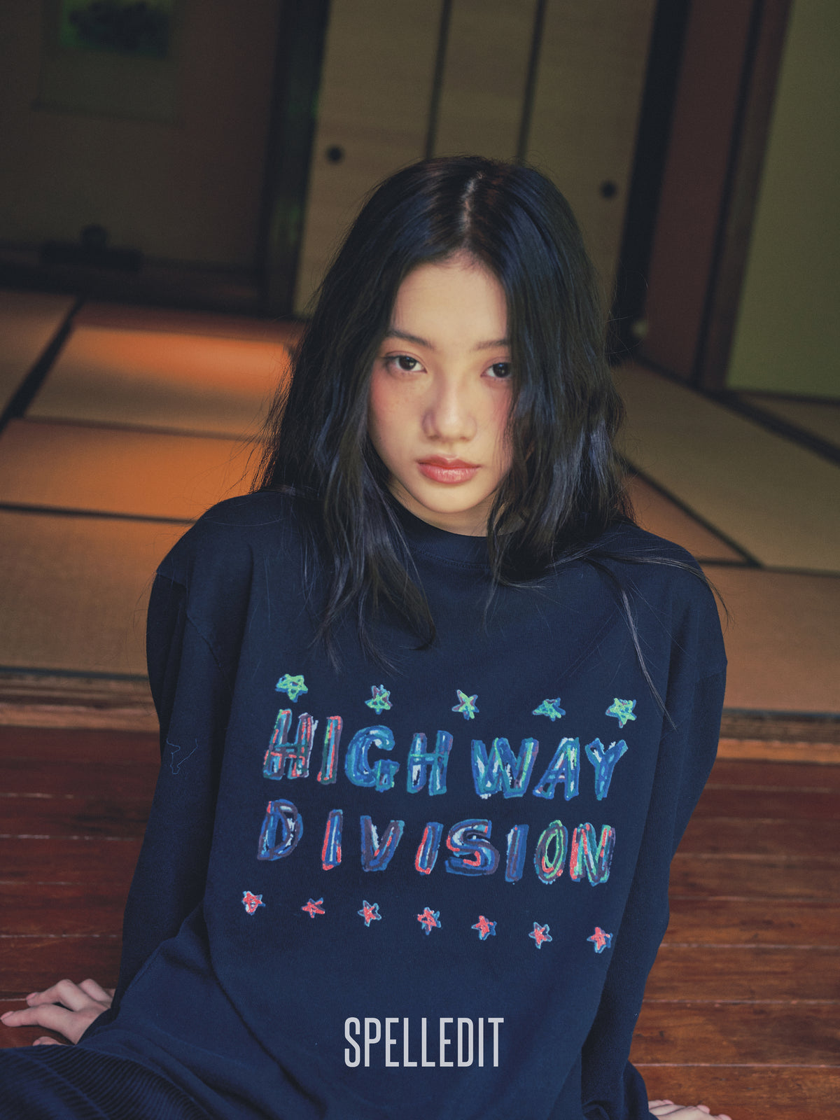 Highway printed long sleeves tee
