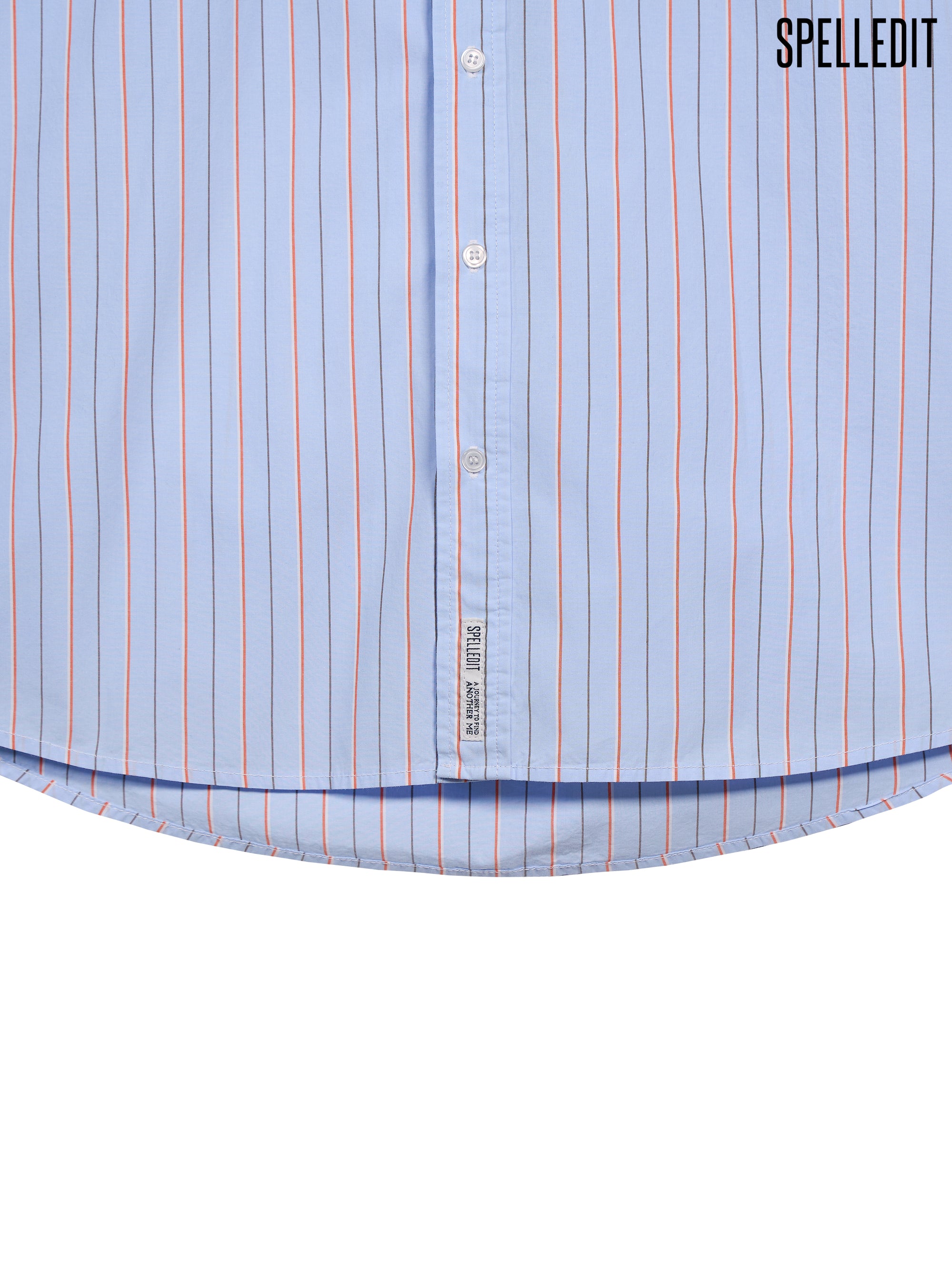 CHAIN STITCH STRIPE SHIRT