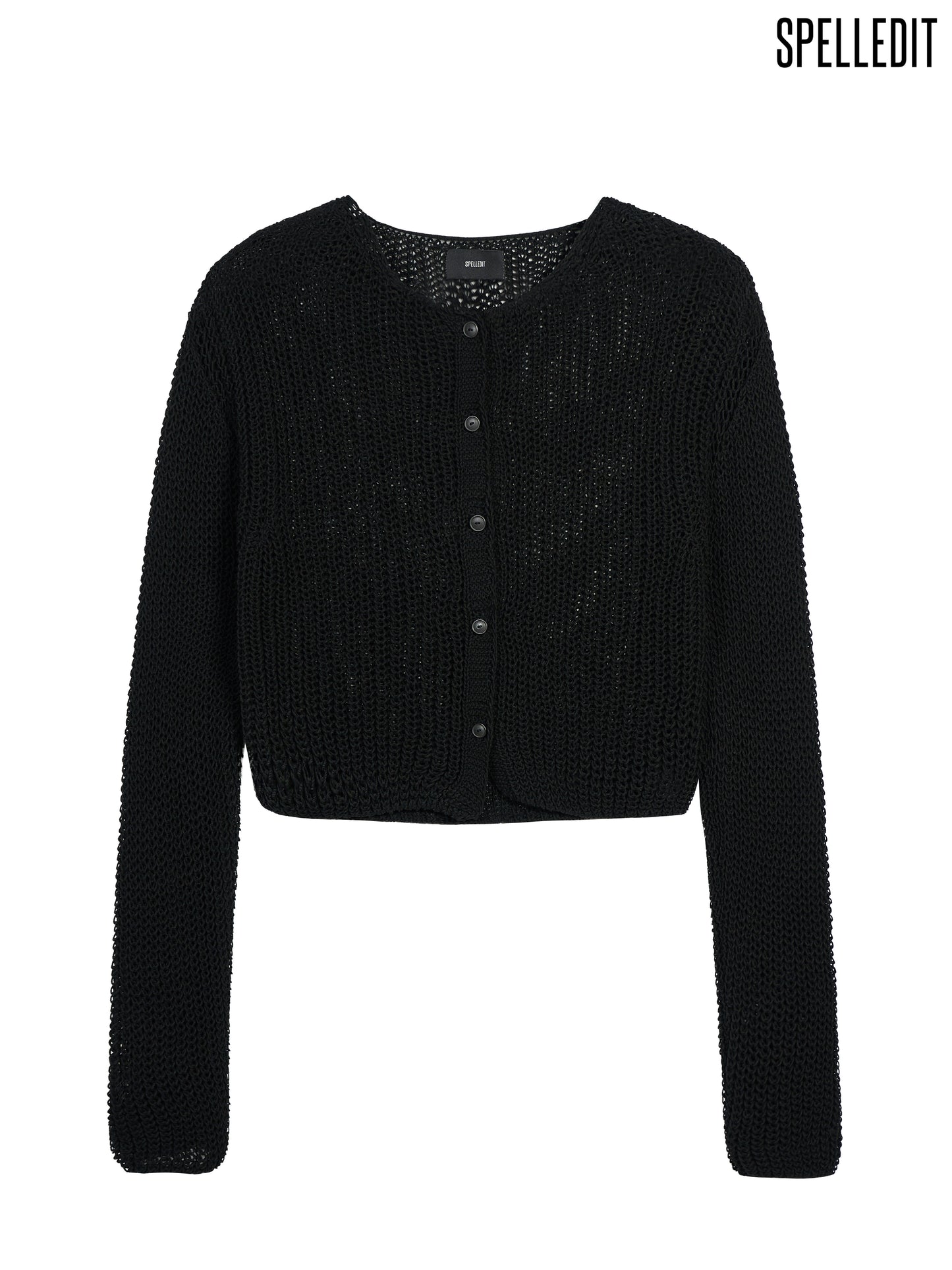 HACHI BOAT NECK CARDIGAN