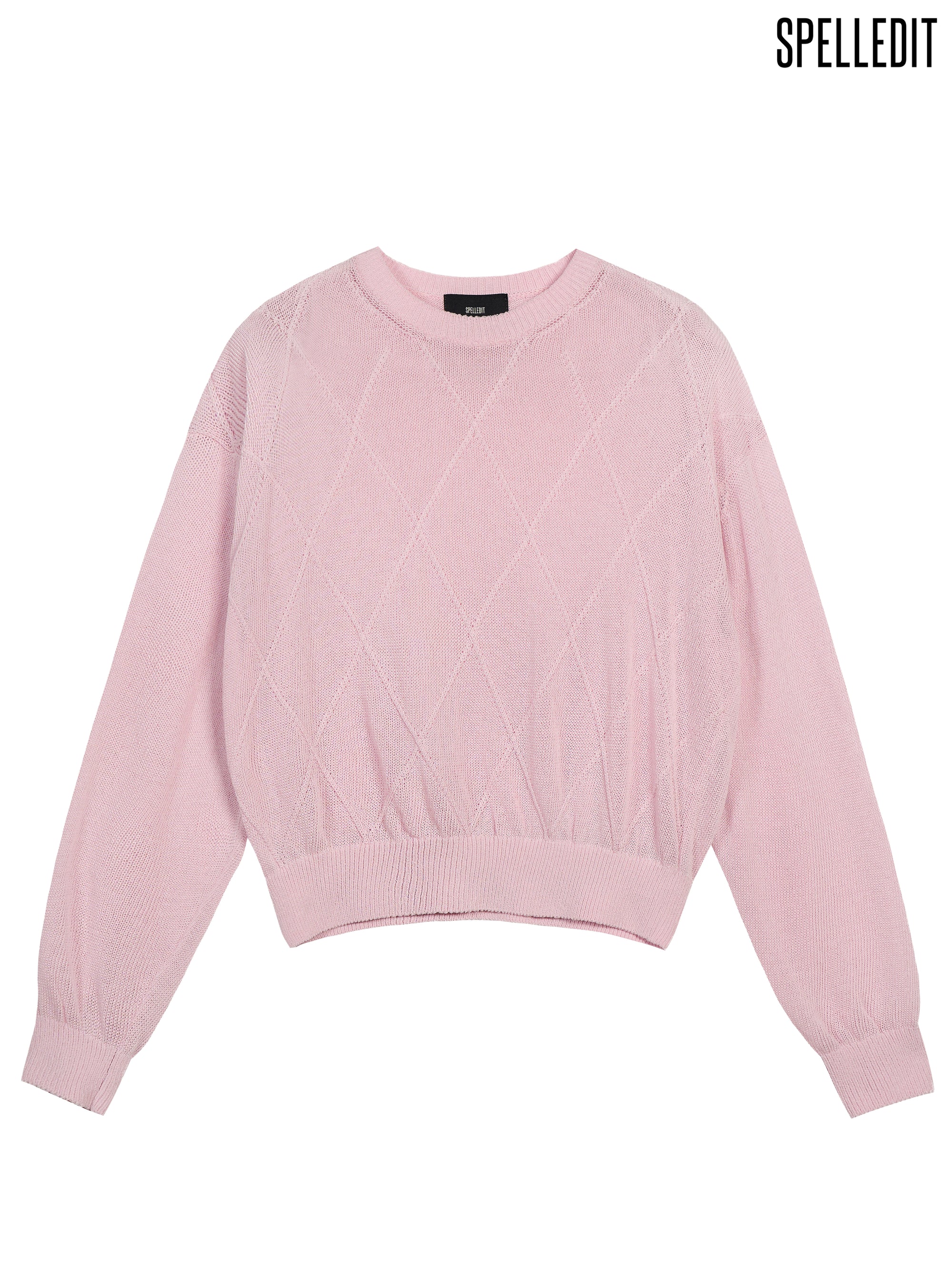 SHEER FISHERMAN KNIT