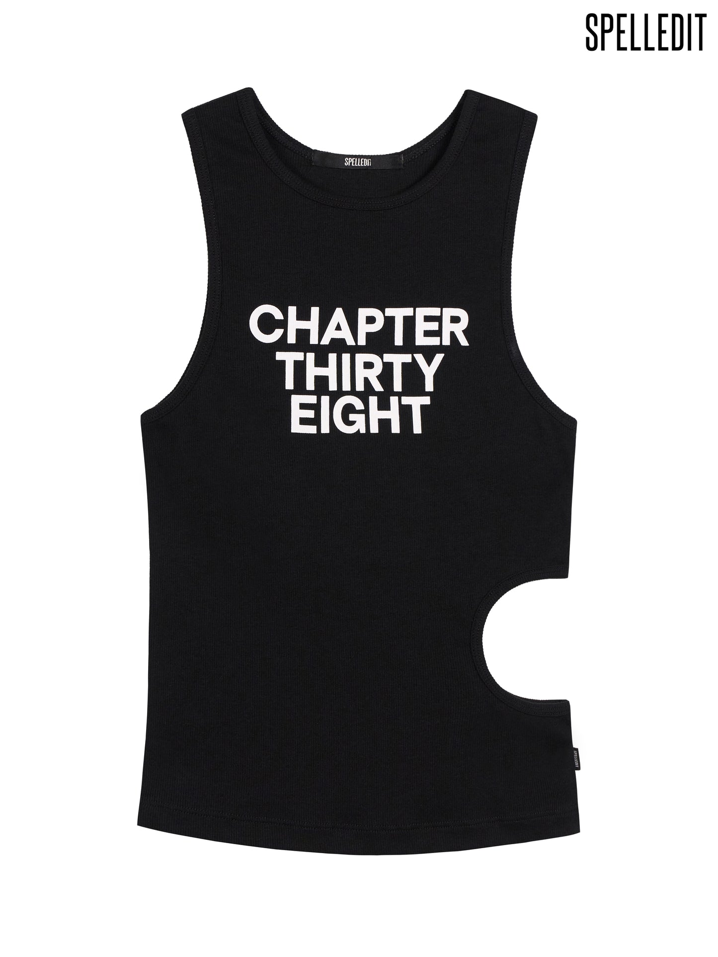 WAIST CUT-OUT SLEEVELESS