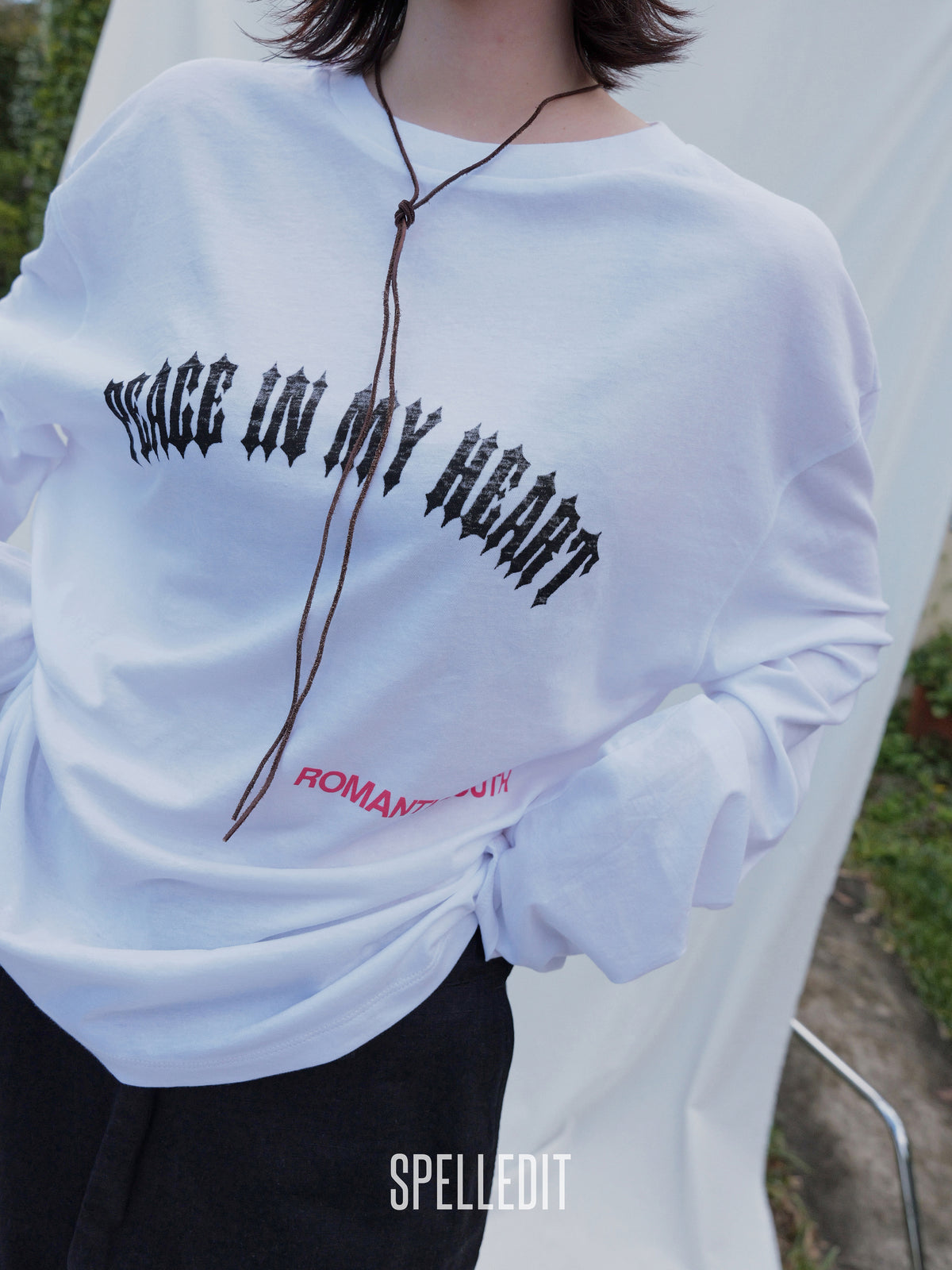 PEACE LONG SLEEVE T-SHIRT