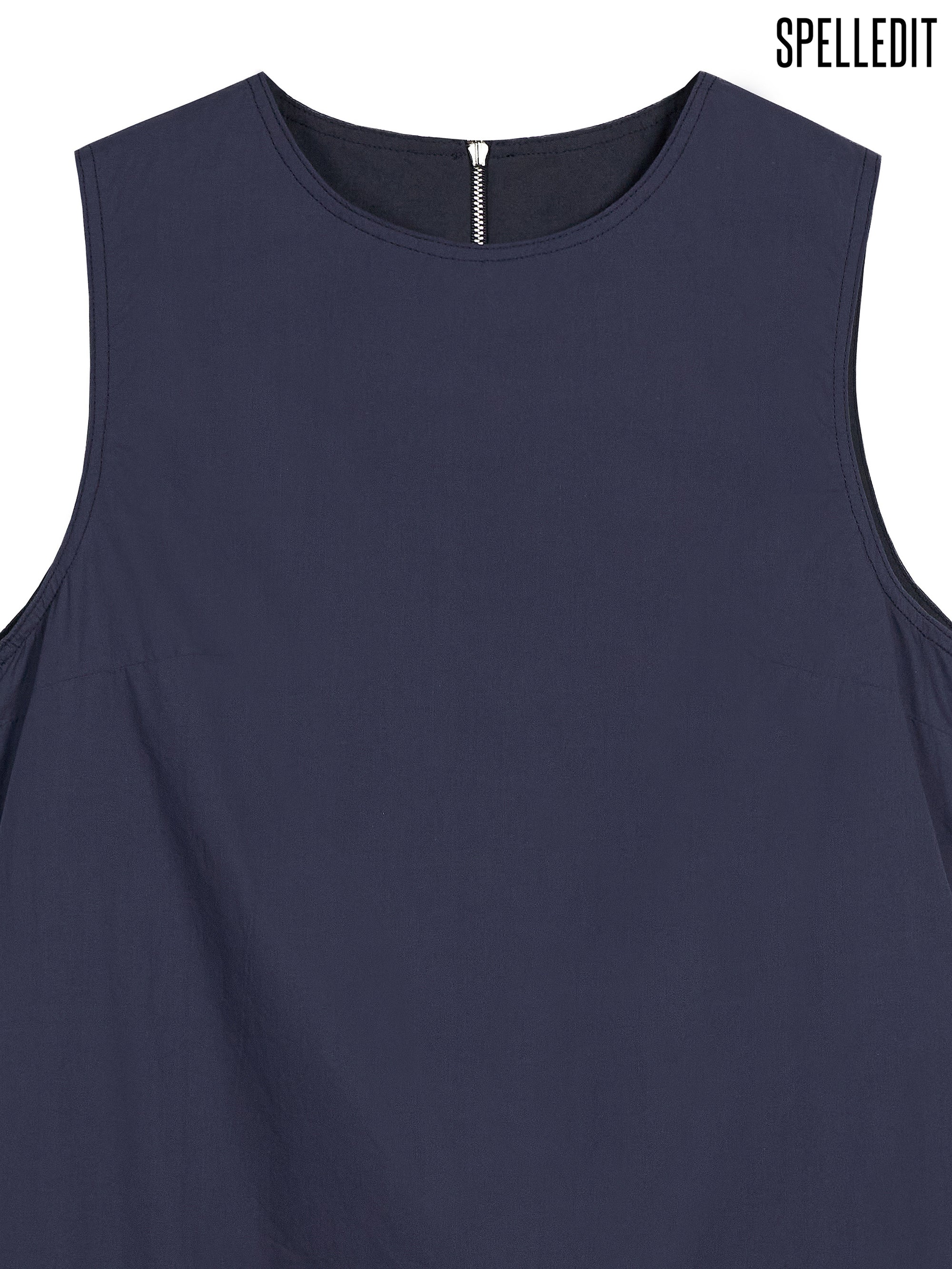 SOLID REVERSIBLE DRESS