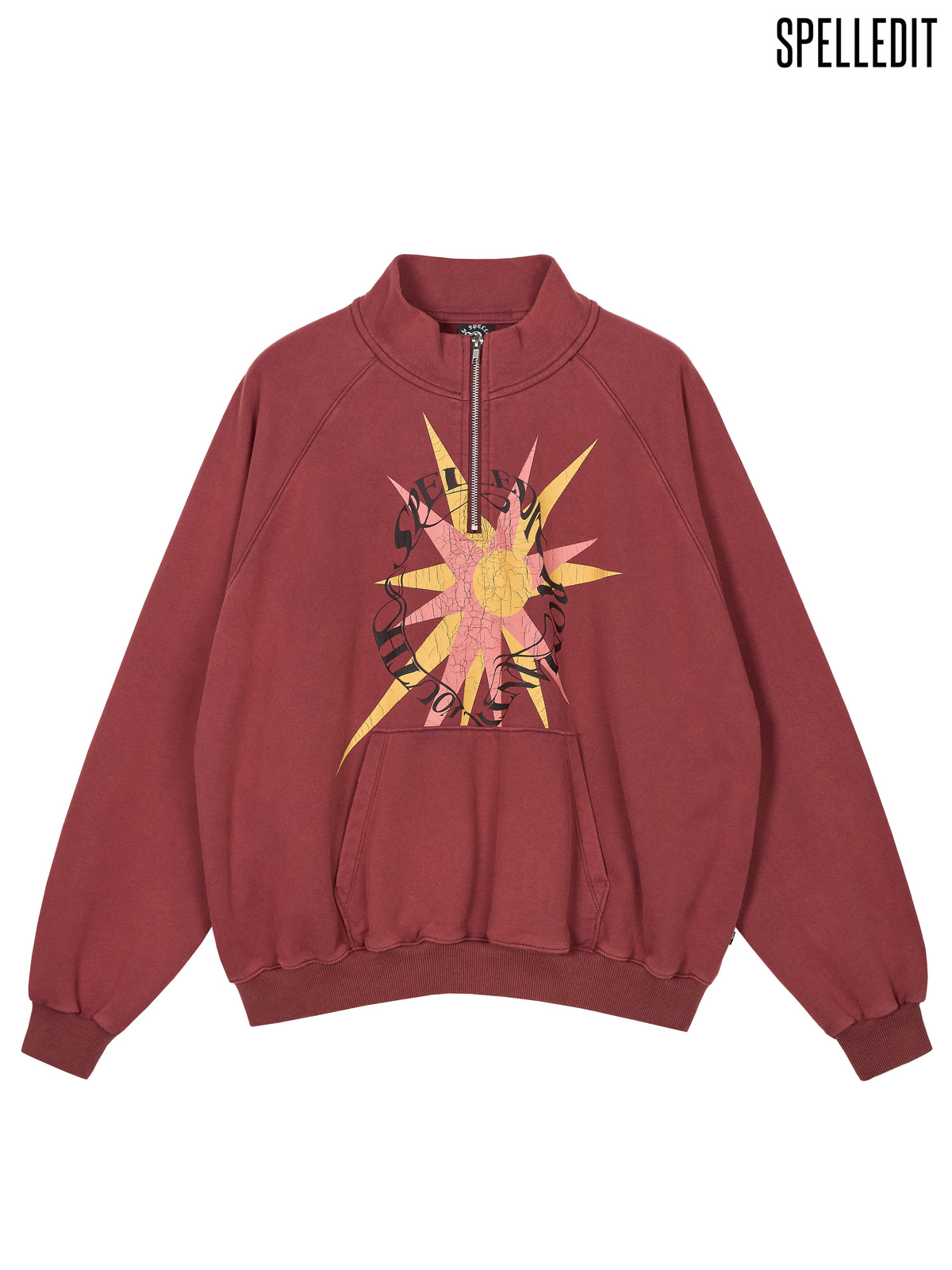 SUNSHINE HALF-ZIP SWEATSHIRT