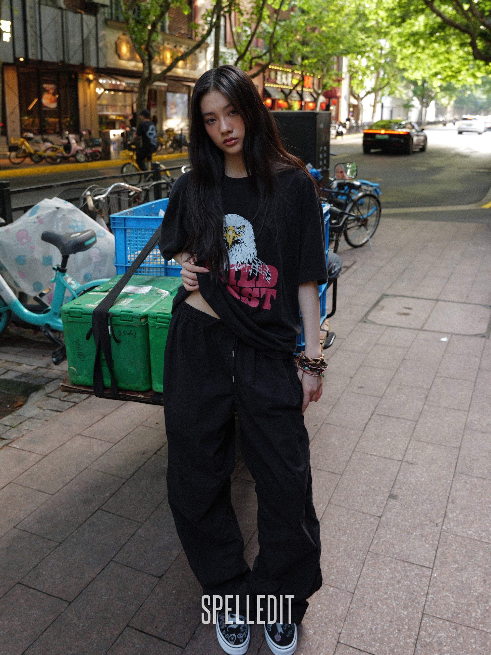 [6/22 PRE]ELASTIC WAIST CASUAL PANTS