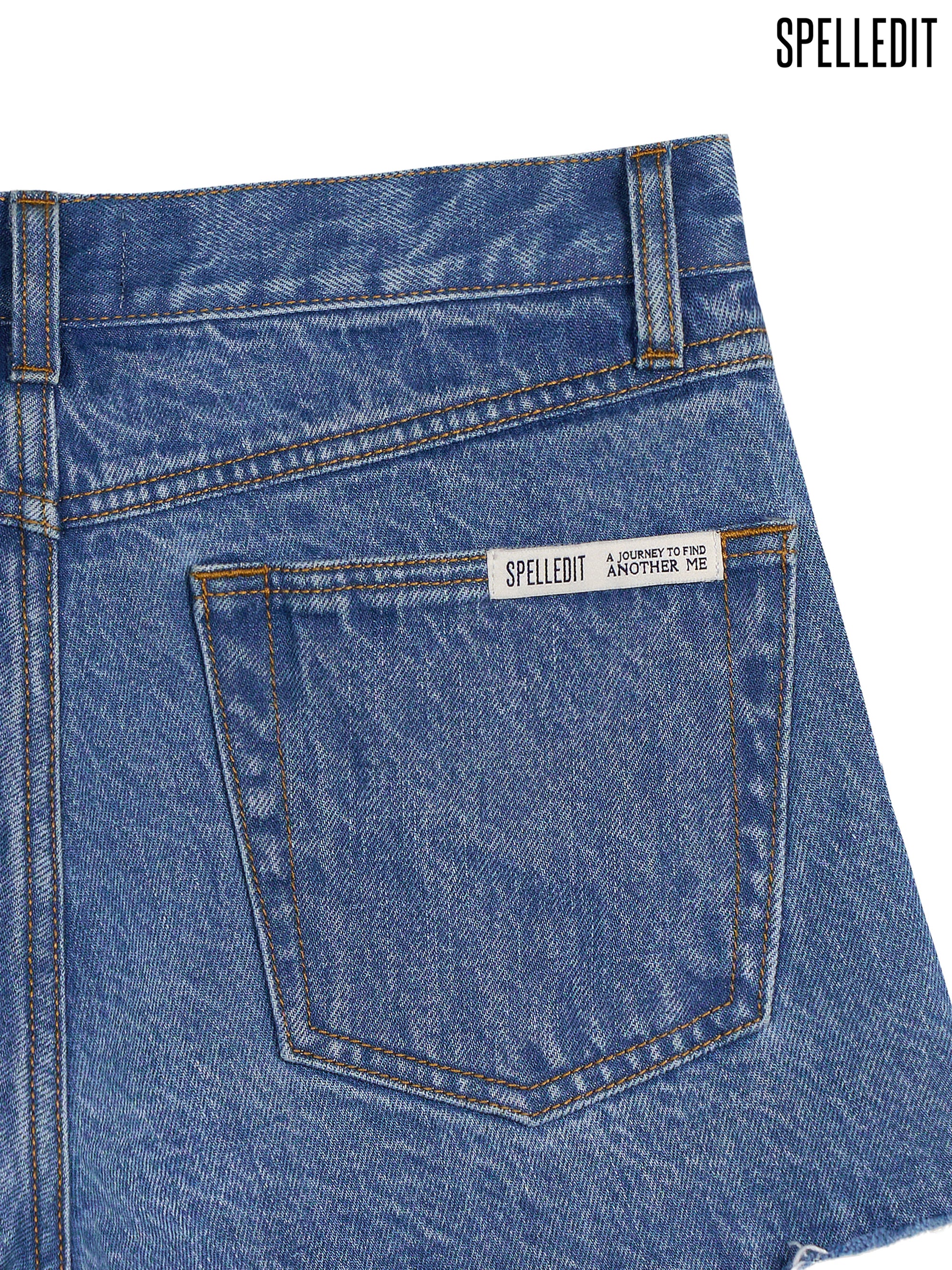 [6/22 PRE]DISTRESSED DENIM SHORTS