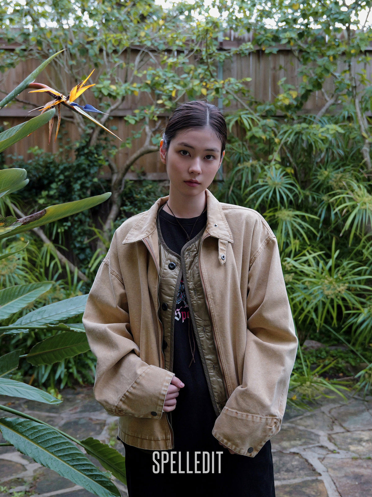 VINTAGE WASHED WORKWEAR JACKET