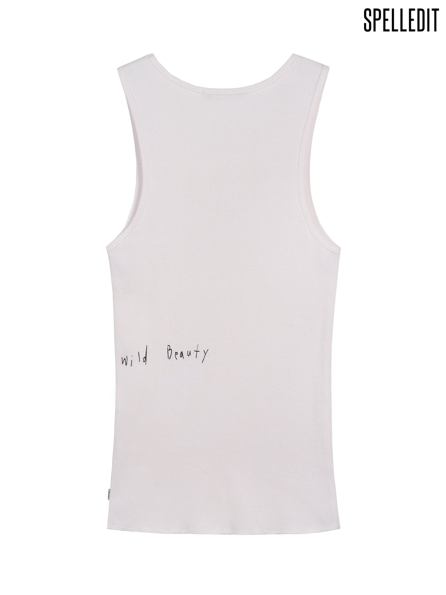 SIDE LETTERING SLEEVELESS