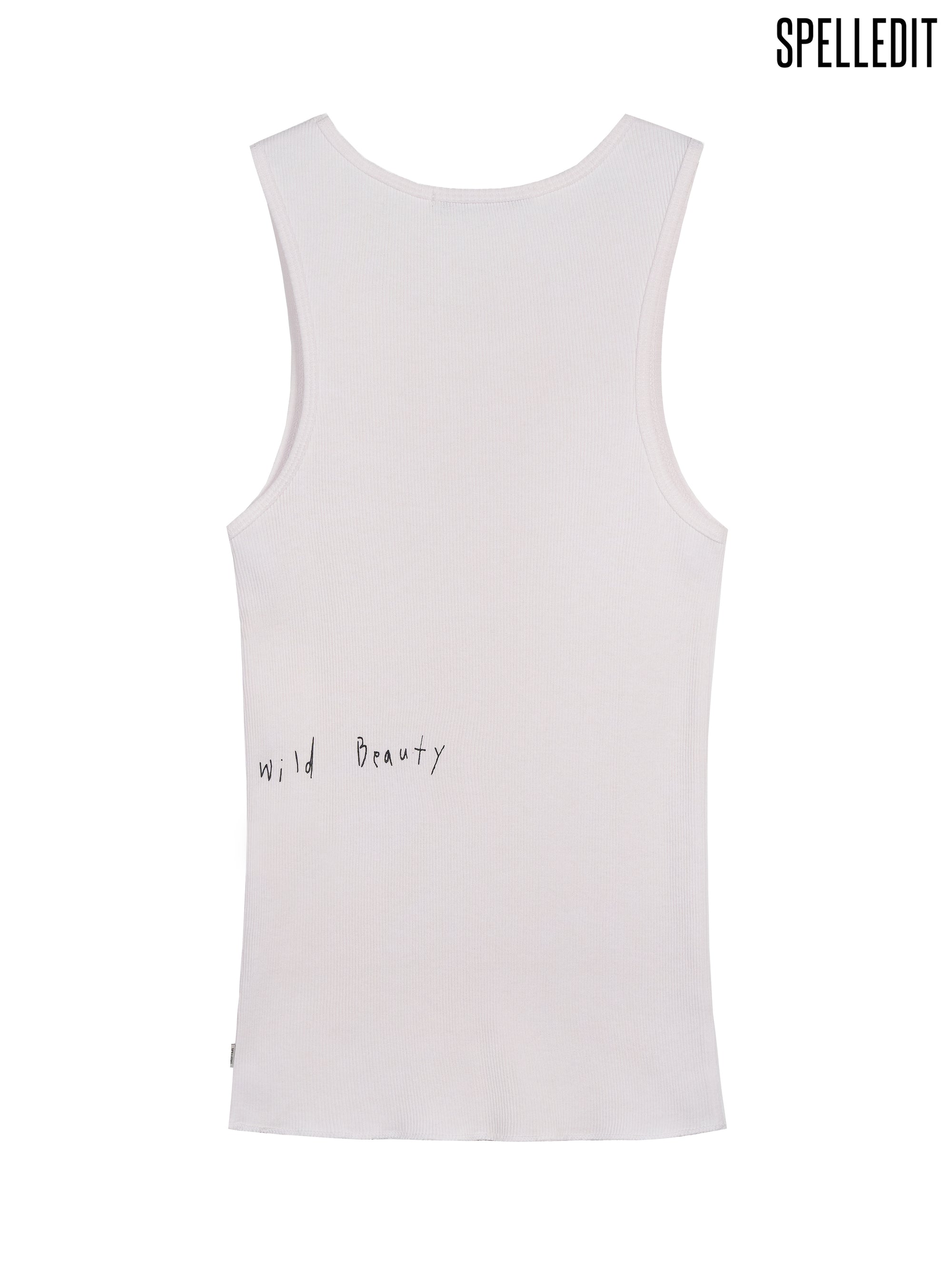 SIDE LETTERING SLEEVELESS
