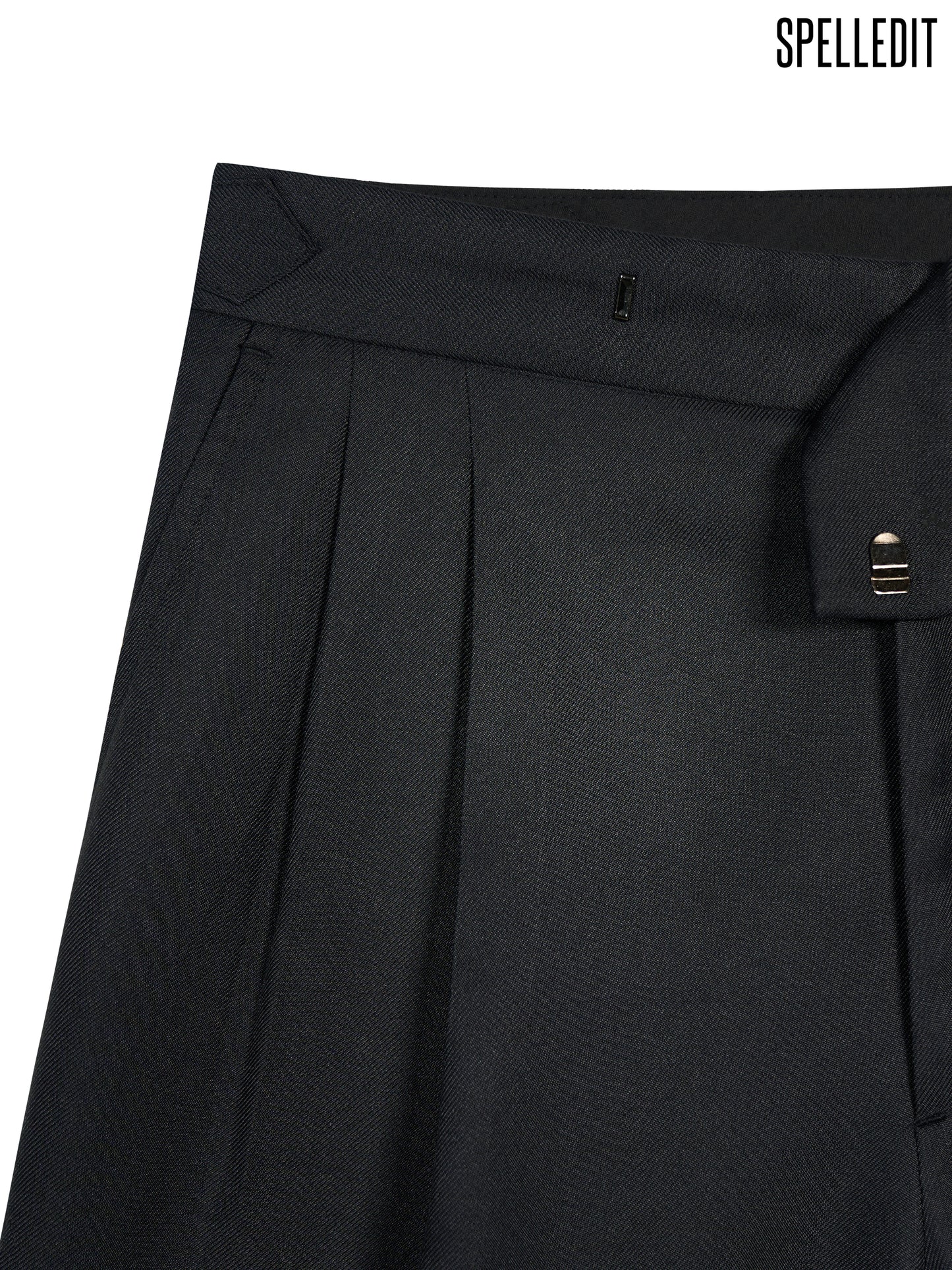 BUCKLE DETAIL SLACKS