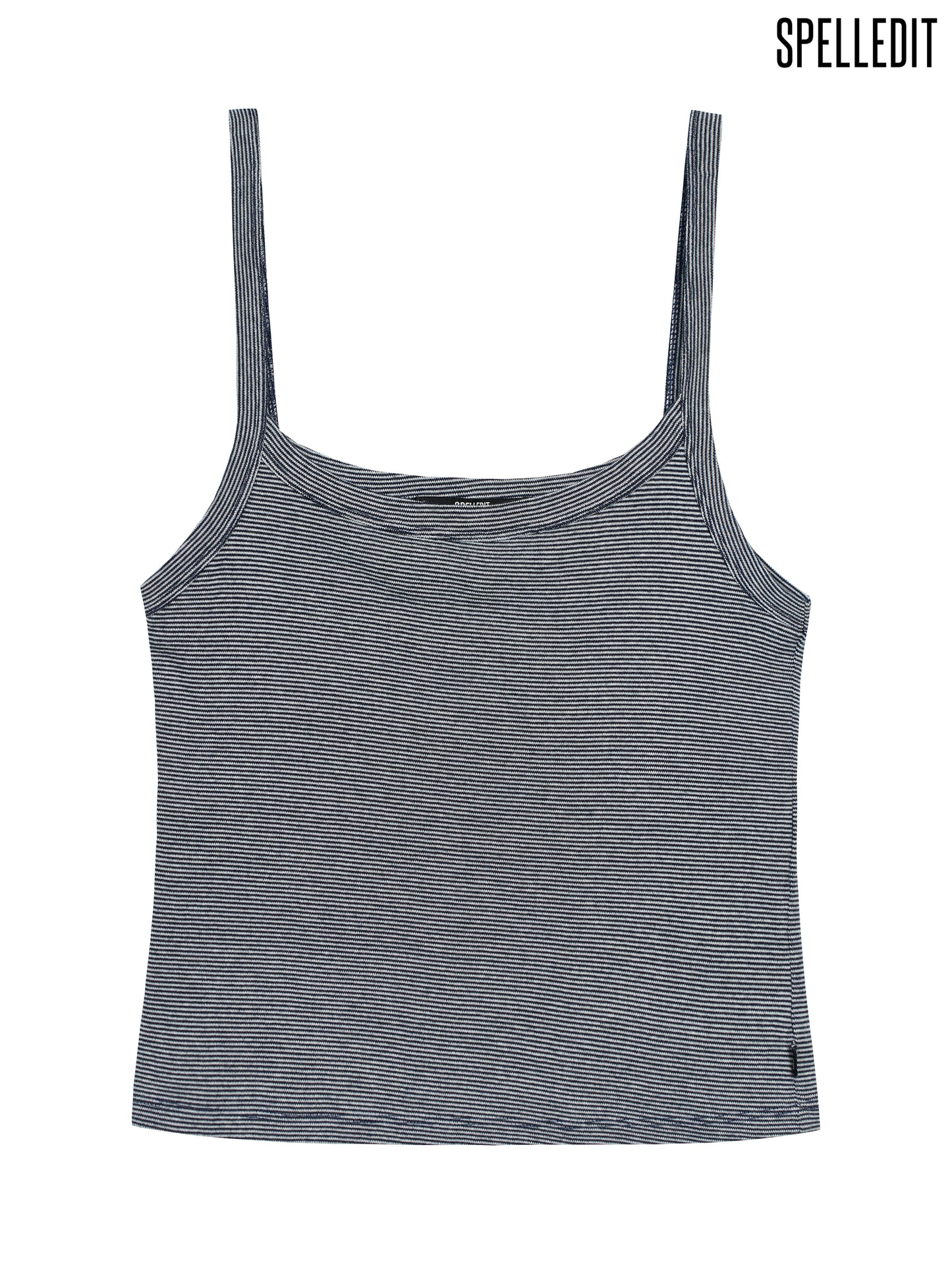STRIPED SLIM TANK TOP
