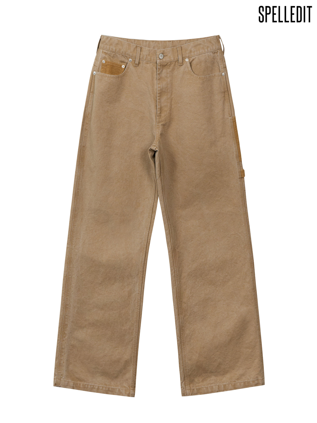Contrast detailed Carpenter pants
