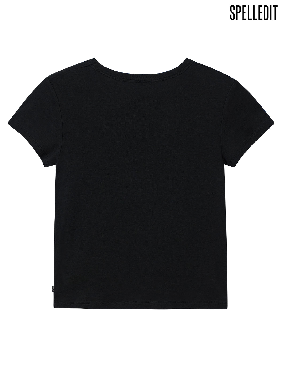 Pin-up girl printed slim fit short sleeves tee