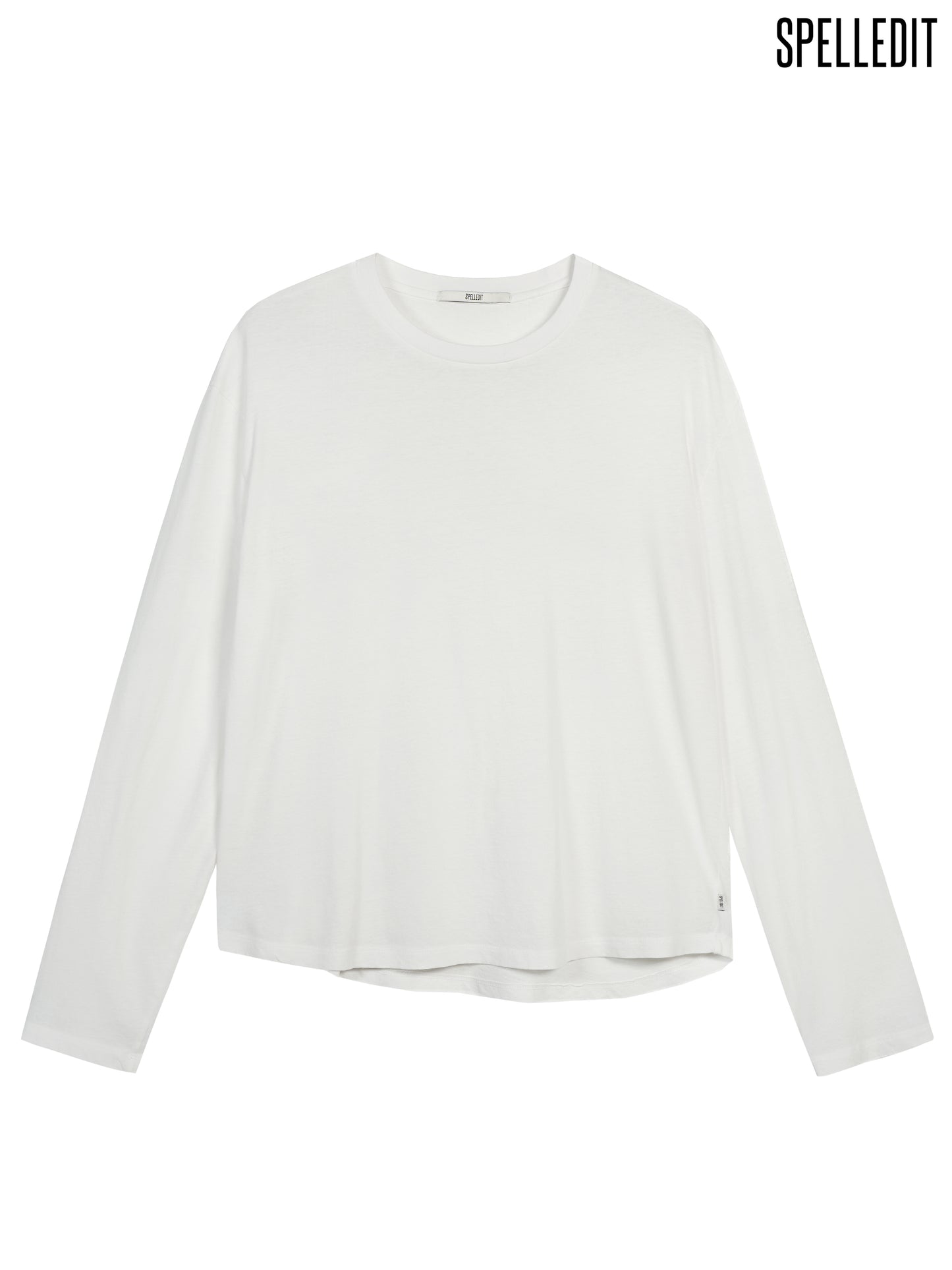 BASIC LOOSE-FIT LONG SLEEVE T-SHIRT