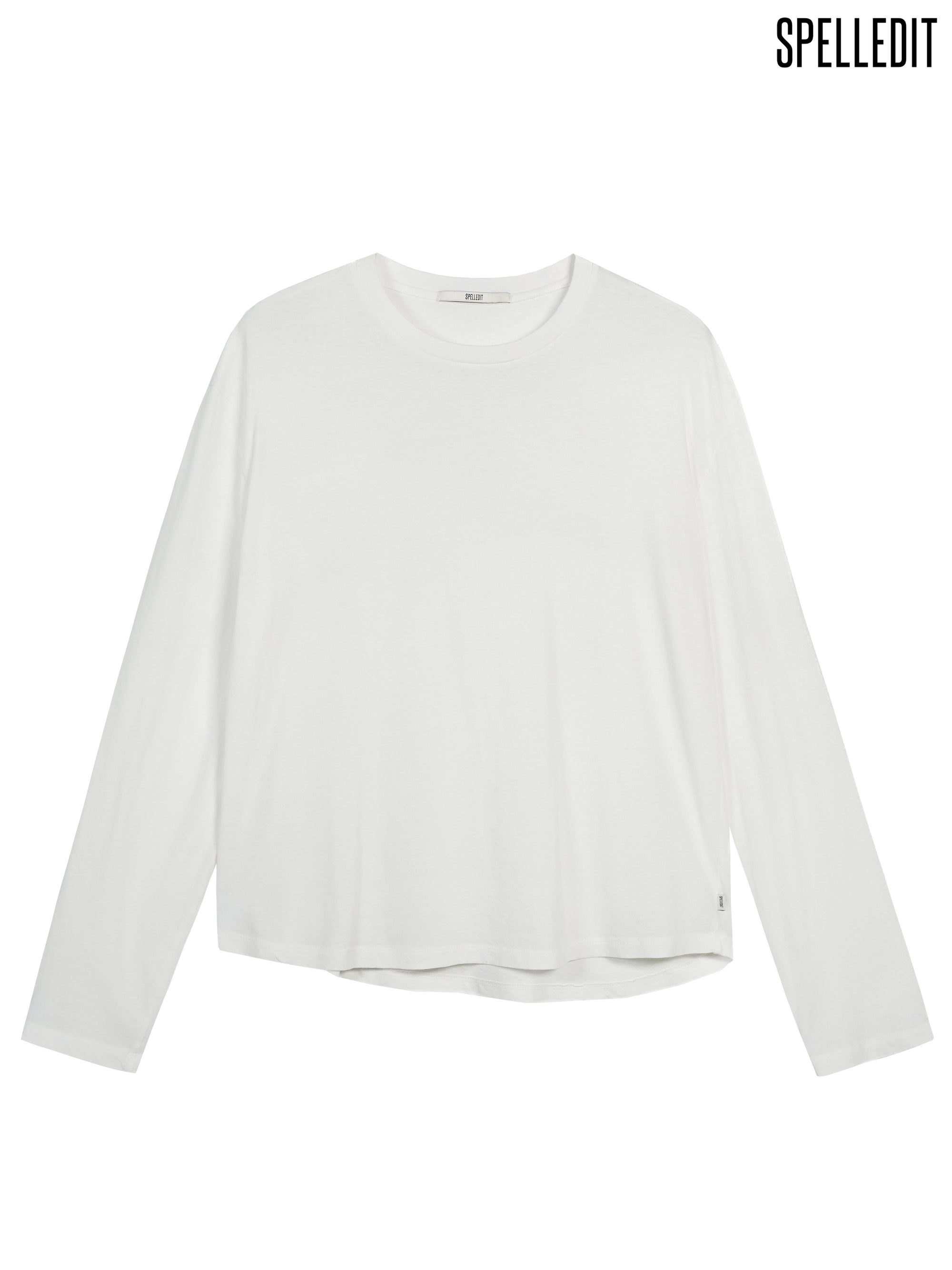 BASIC LOOSE-FIT LONG SLEEVE T-SHIRT
