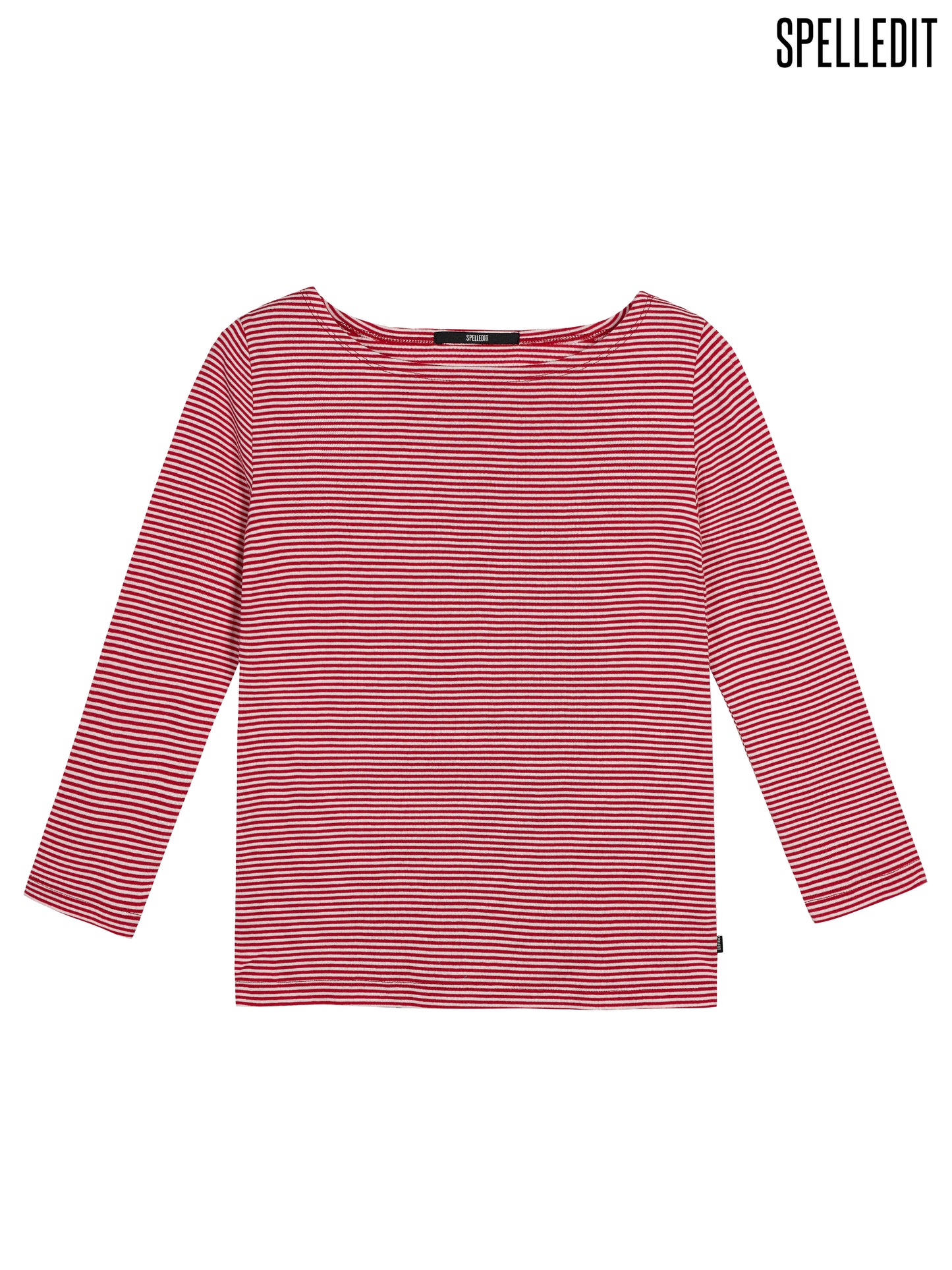 STRIPED 3/4 SLEEVE T-SHIRT