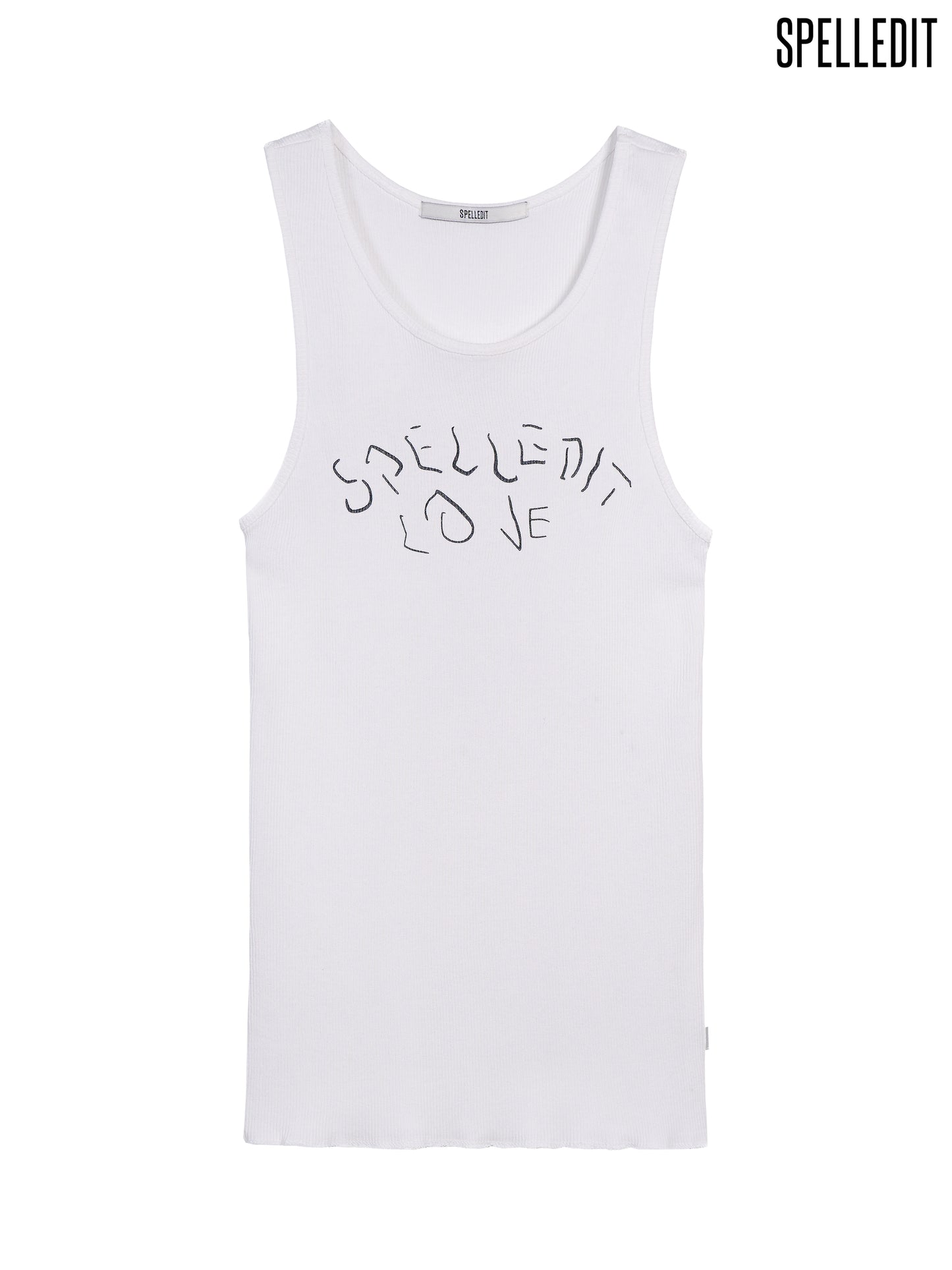HANDWRITTEN LETTERING TANK TOP